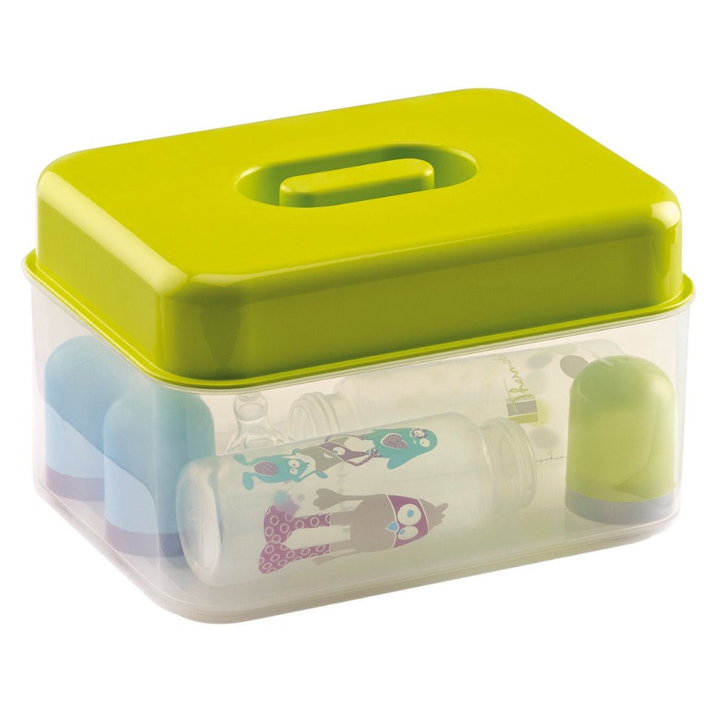 Thermobaby Sterilizer Box with Bottle Cleansing Brush & Teat