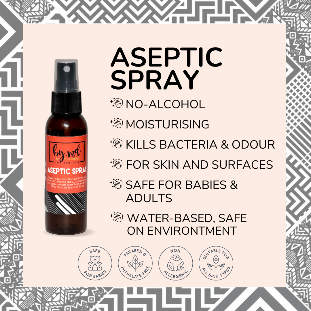 ByMommaDee Aseptic Spray, 60ml