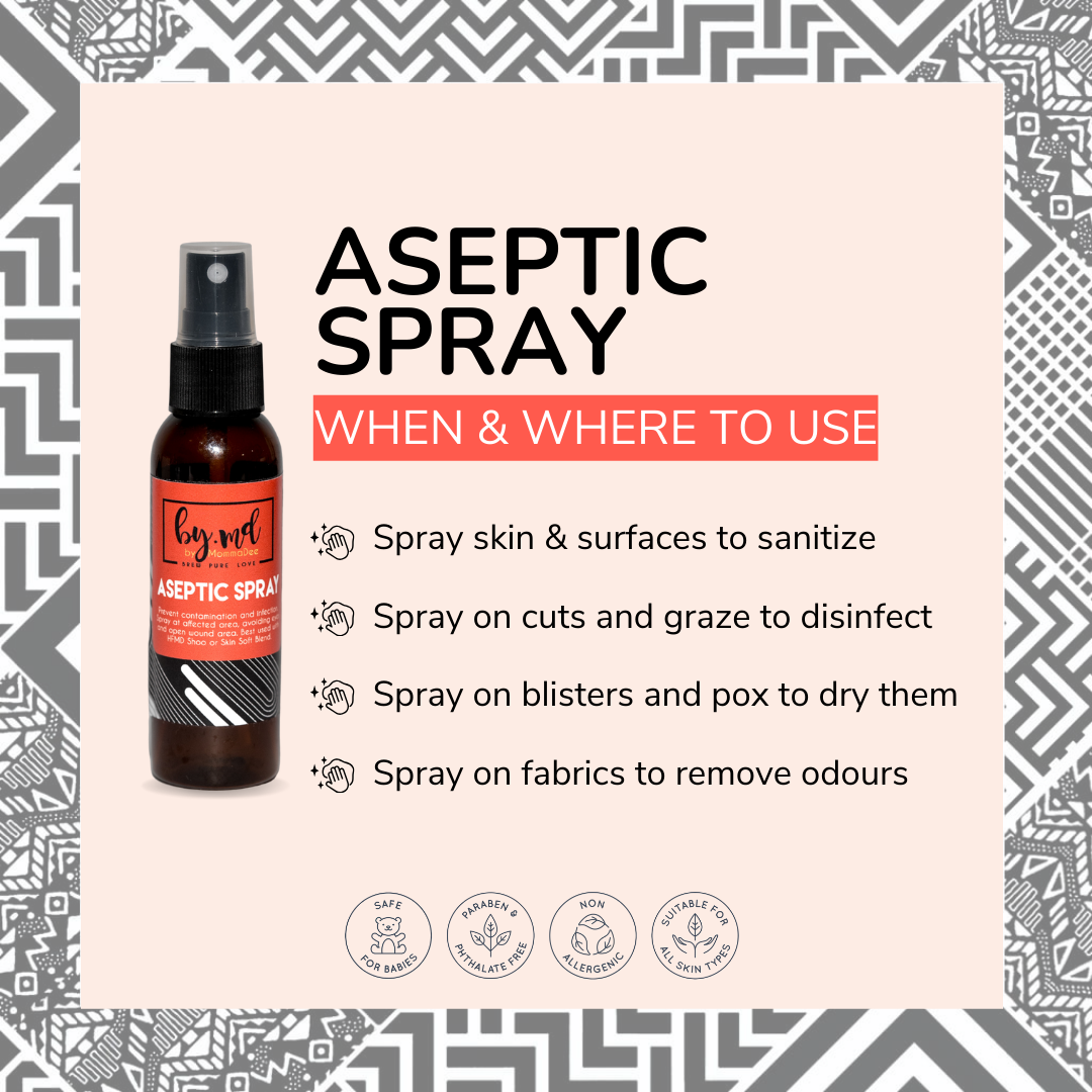 ByMommaDee Aseptic Spray, 60ml