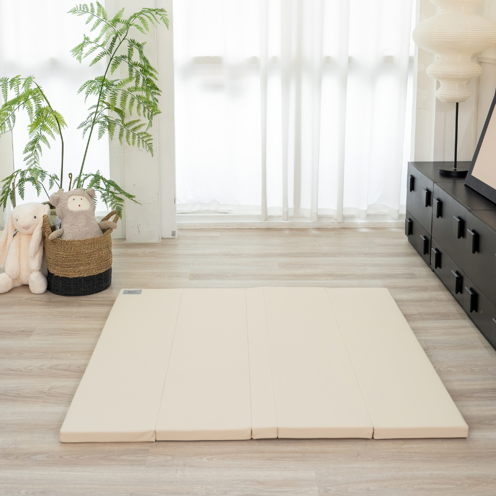 RaaB Family™ Baby SEAMLESS Playmat Toddler Premium Folding Mat 4CM Thick 127 x 132 x 4 cm