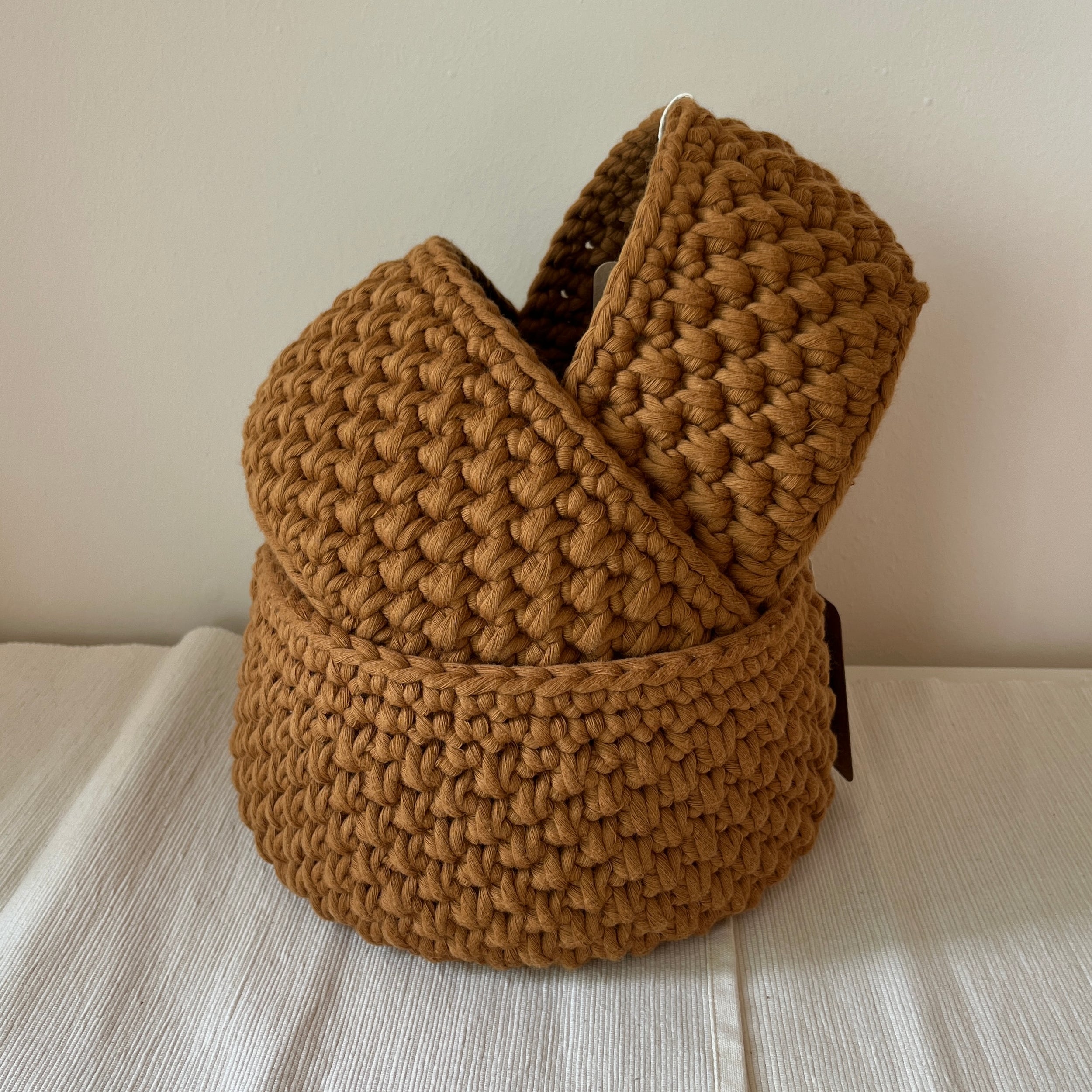 byiroiro Crochet Storage Basket