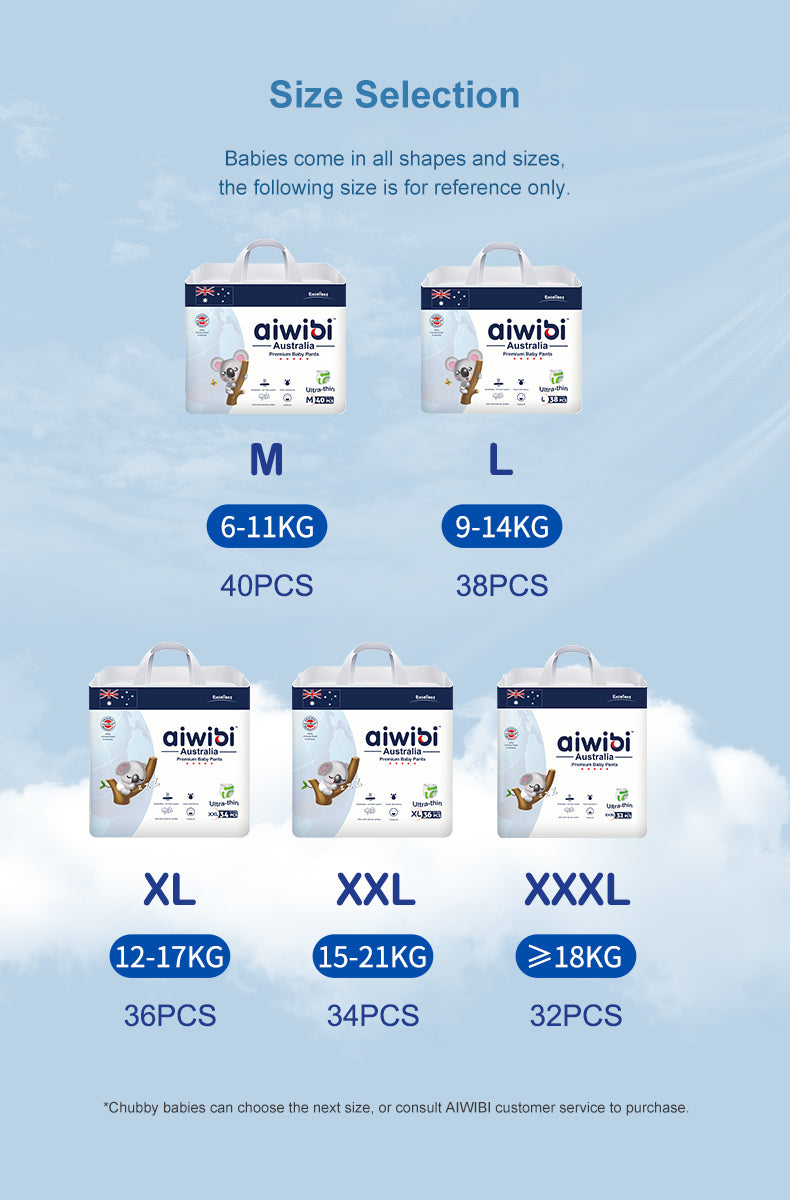 Aiwibi Natural Premium Big Pack Diaper