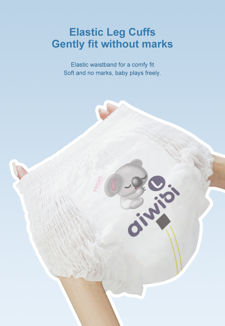 Aiwibi Natural Premium Medium Pack Diaper Pants
