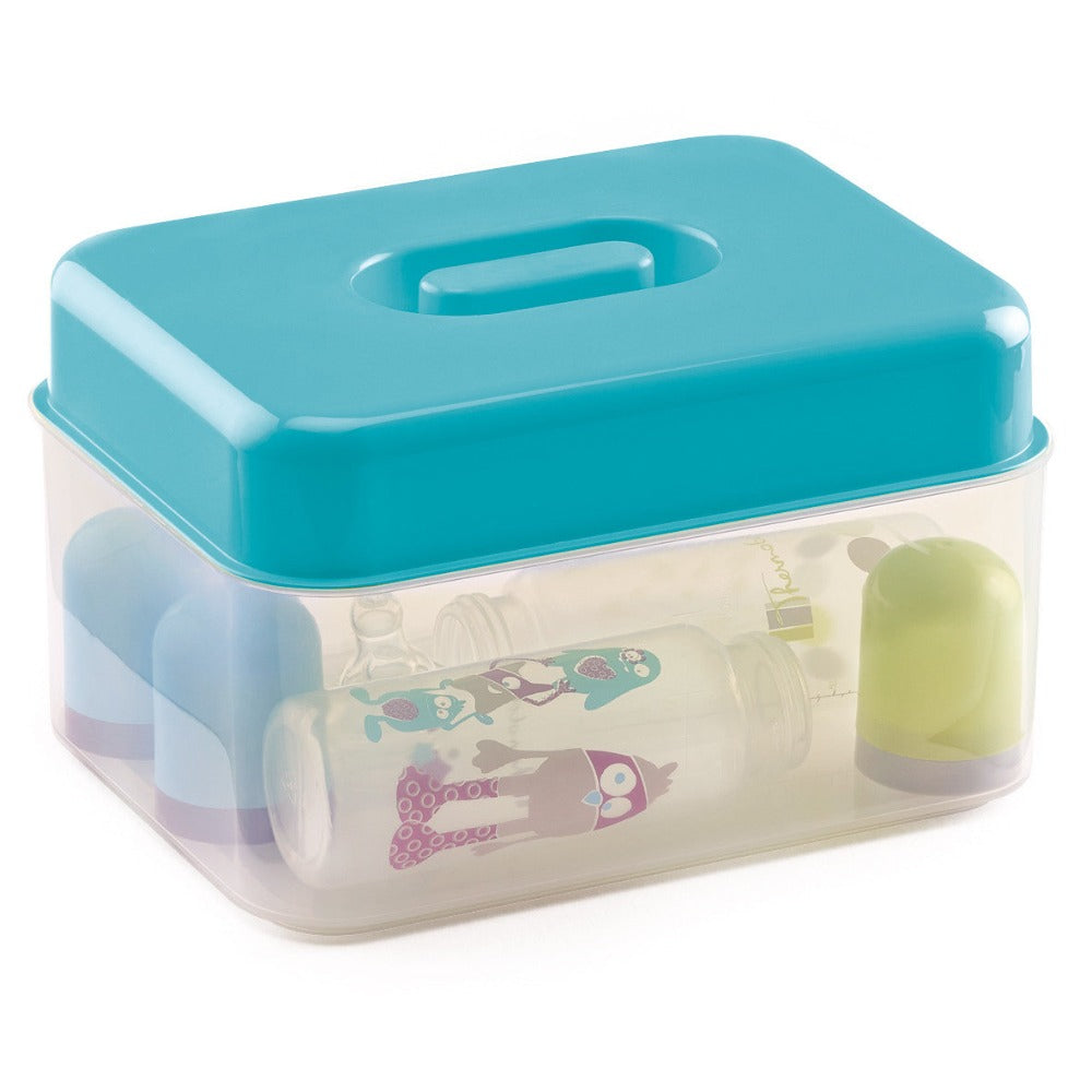Thermobaby Sterilizer Box with Bottle Cleansing Brush & Teat