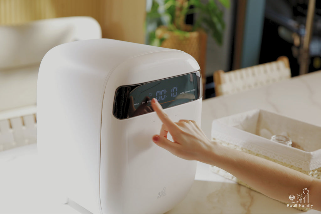 RaaB Family™ 6 in 1 SMART Plasma 16L UV Sterilizer + Dryer with Night and 72H Sterile and Storage Mode