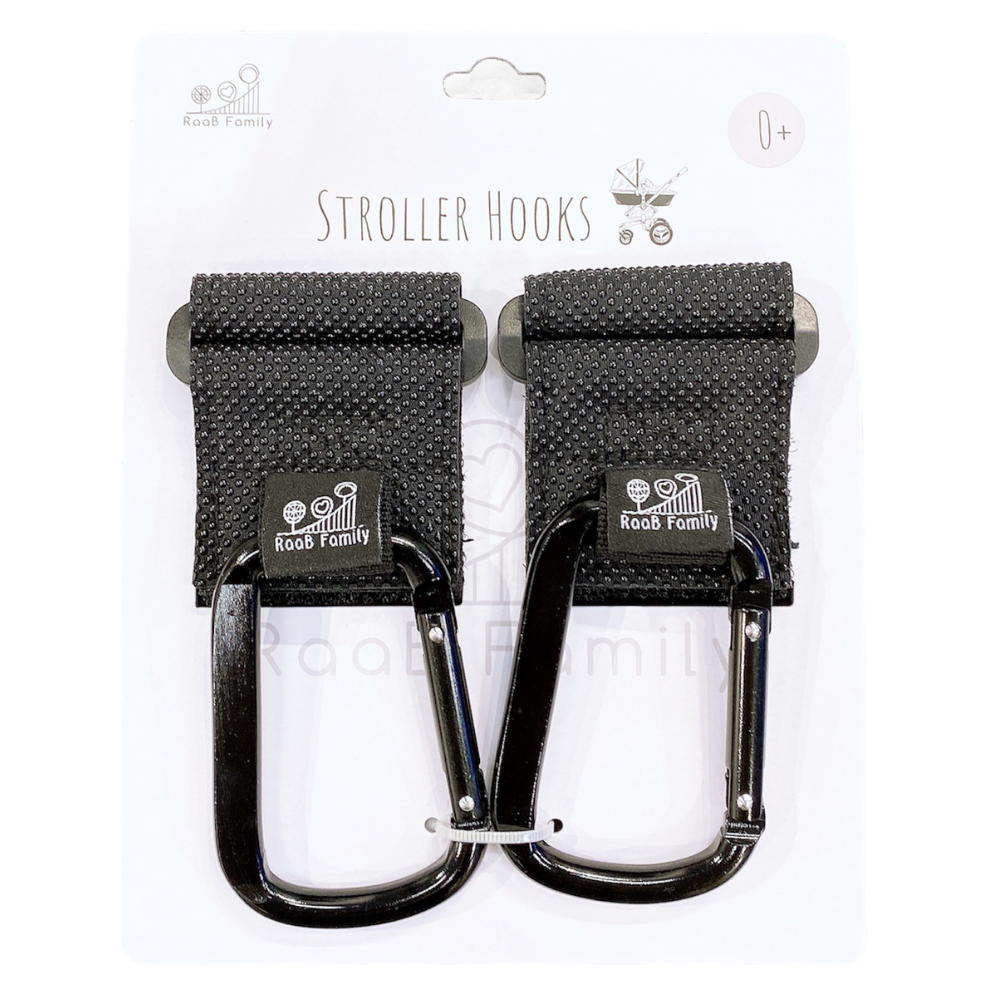 RaaB Family™ 2 pcs Quality Stroller Pram Hooks