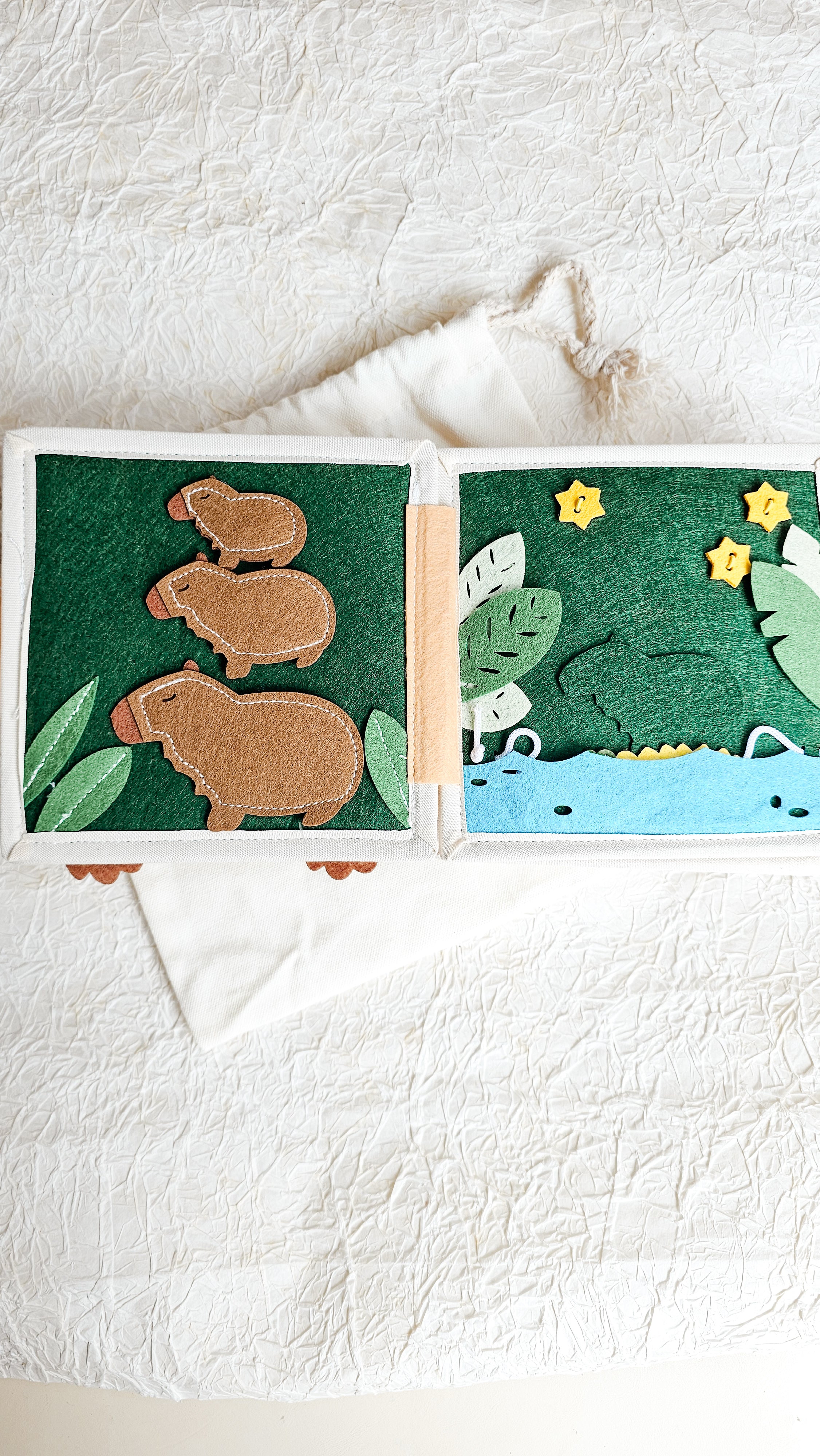 HiBuyMama Capybara's Little Adventures Busy Book