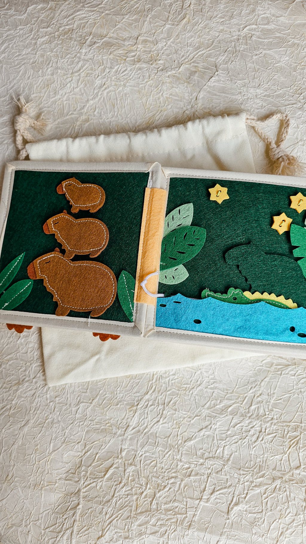 HiBuyMama Capybara's Little Adventures Busy Book