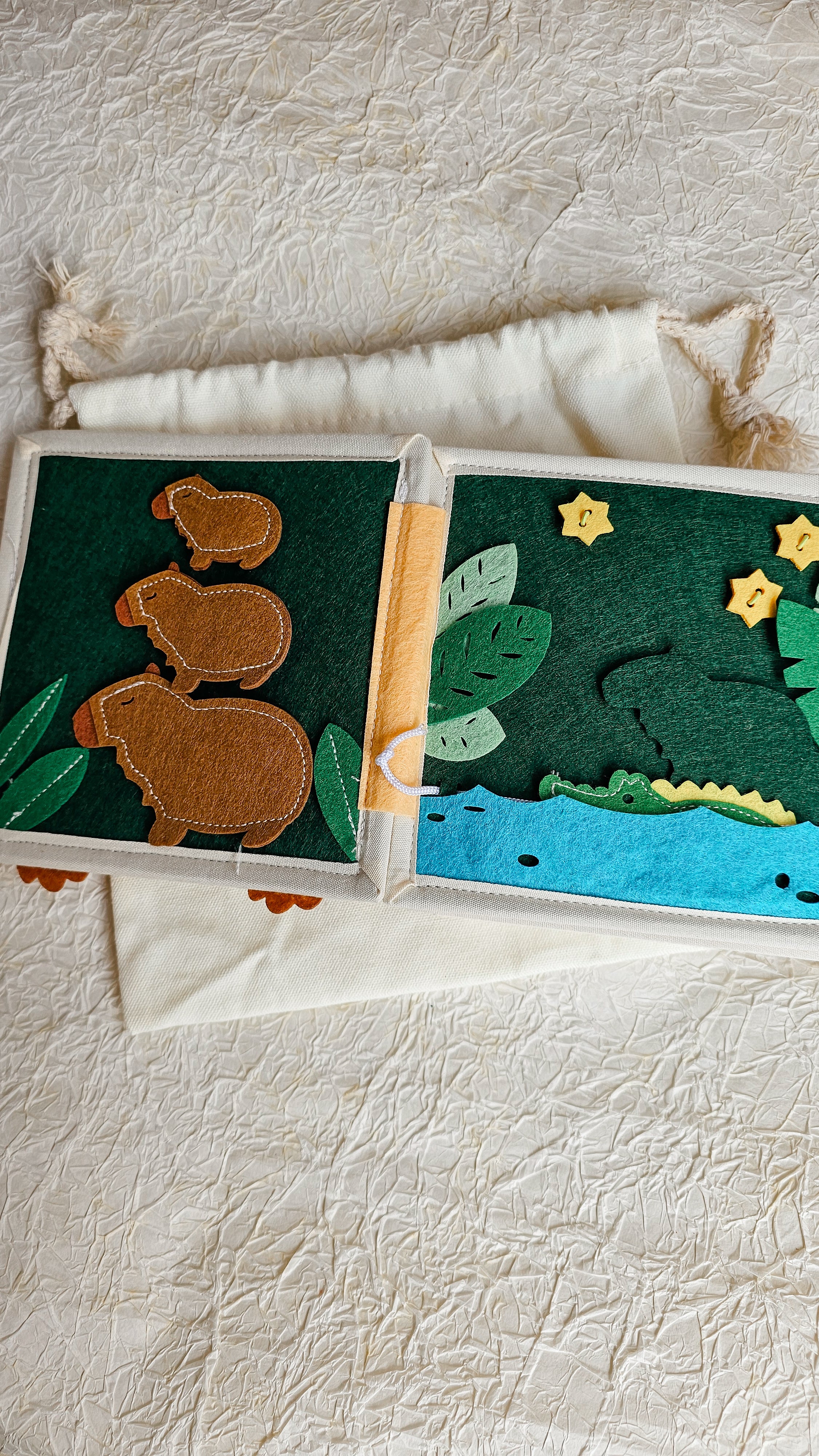 HiBuyMama Capybara's Little Adventures Busy Book