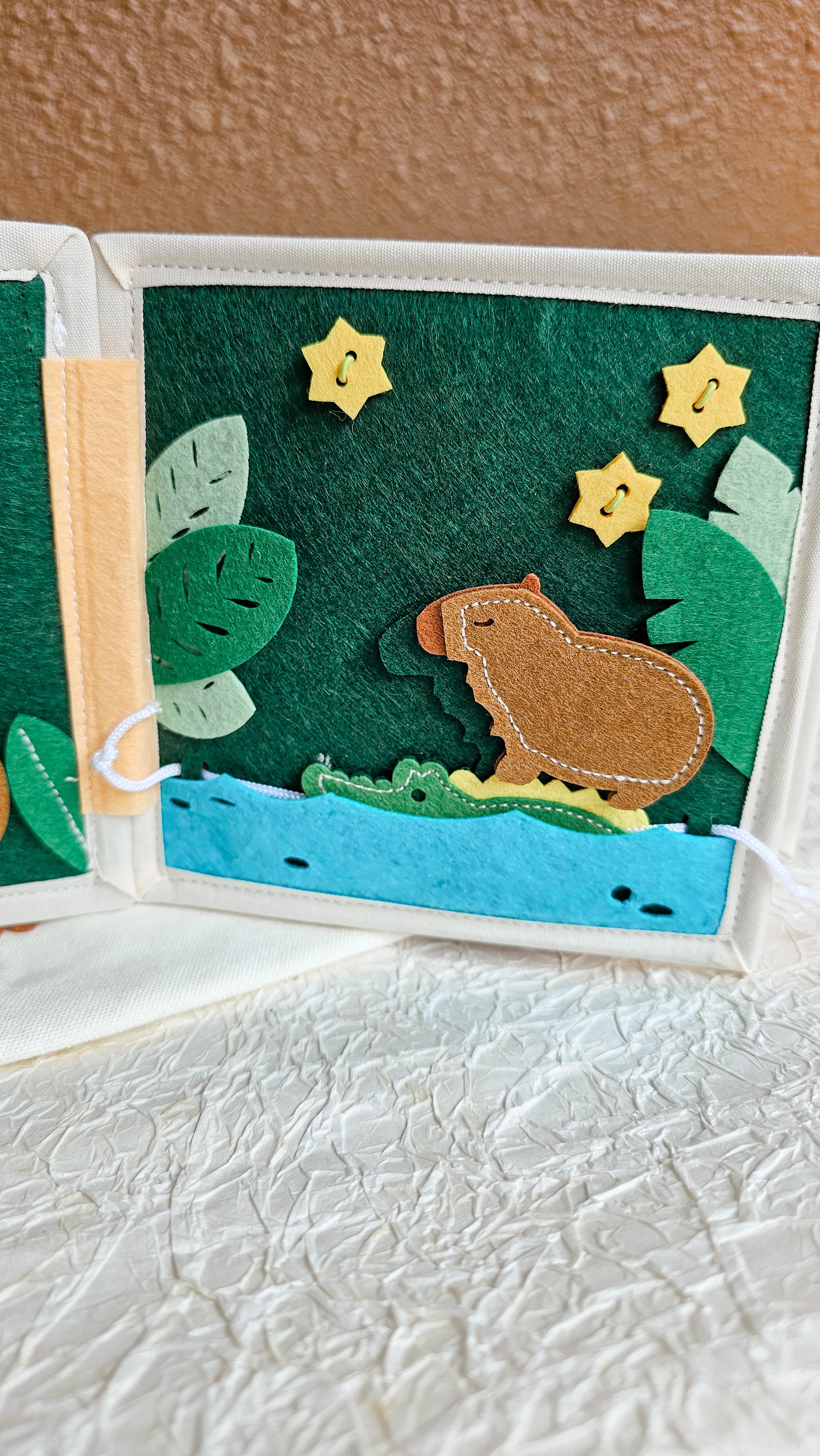 HiBuyMama Capybara's Little Adventures Busy Book