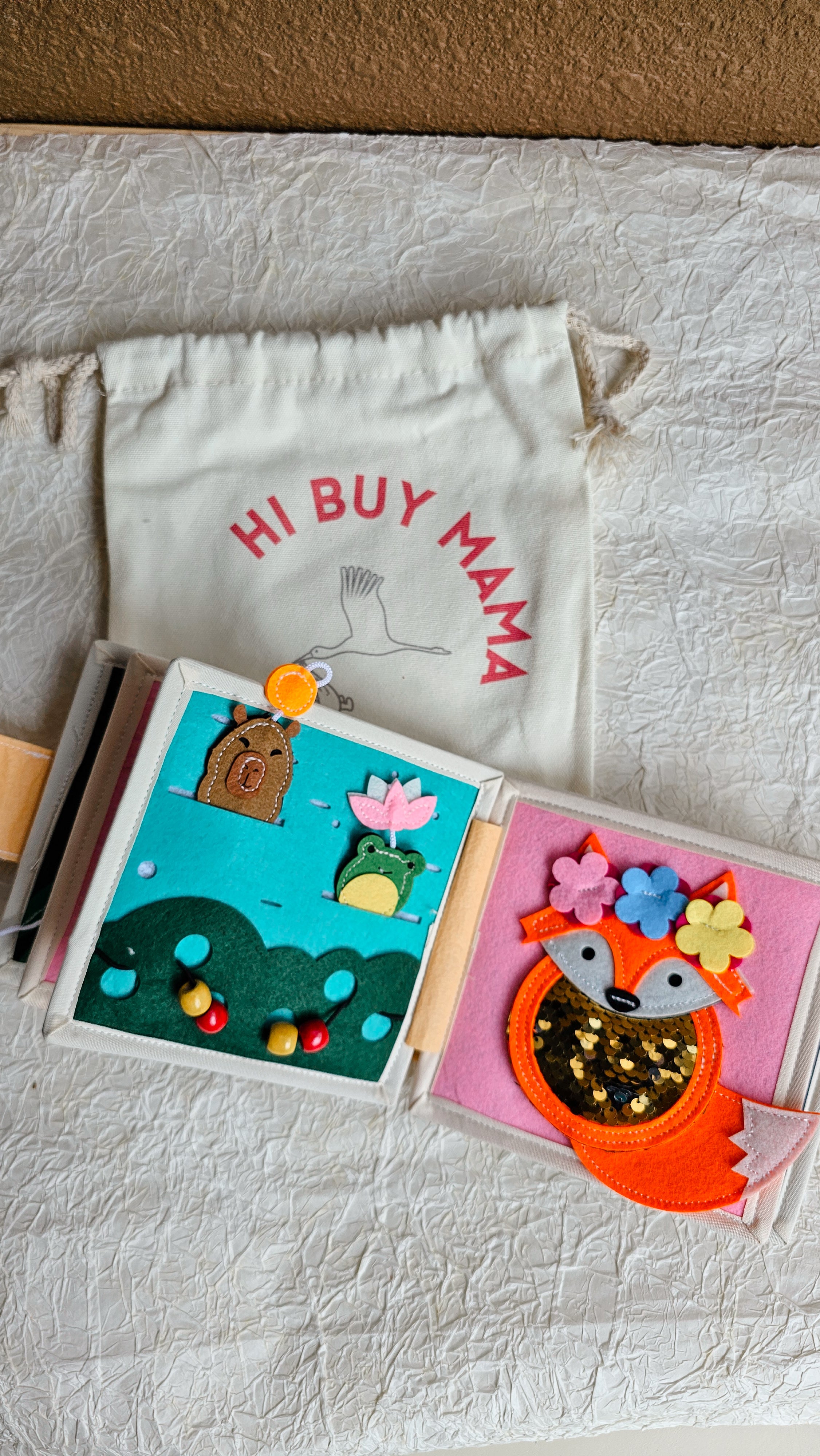 HiBuyMama Capybara's Little Adventures Busy Book