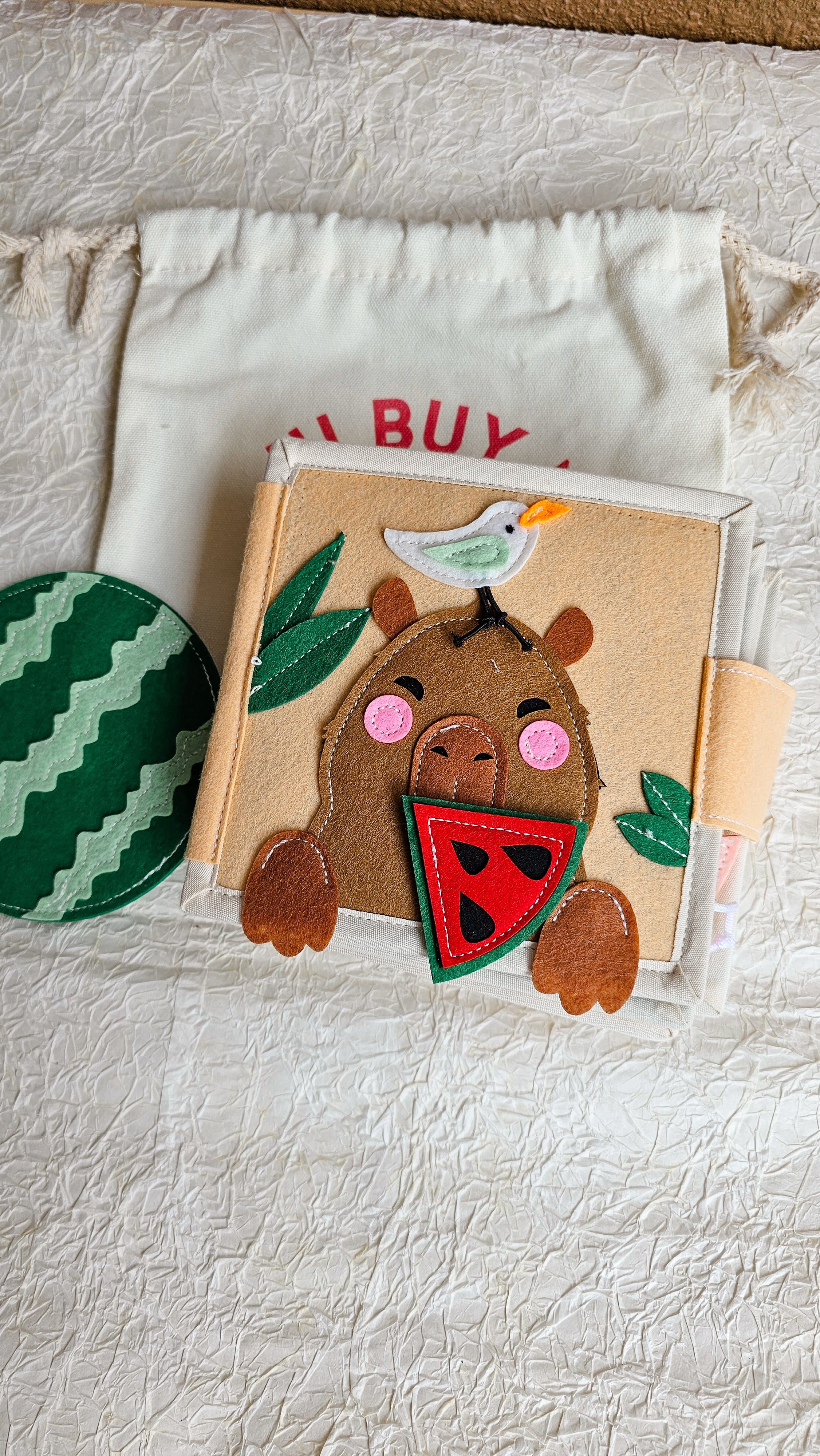 HiBuyMama Capybara's Little Adventures Busy Book