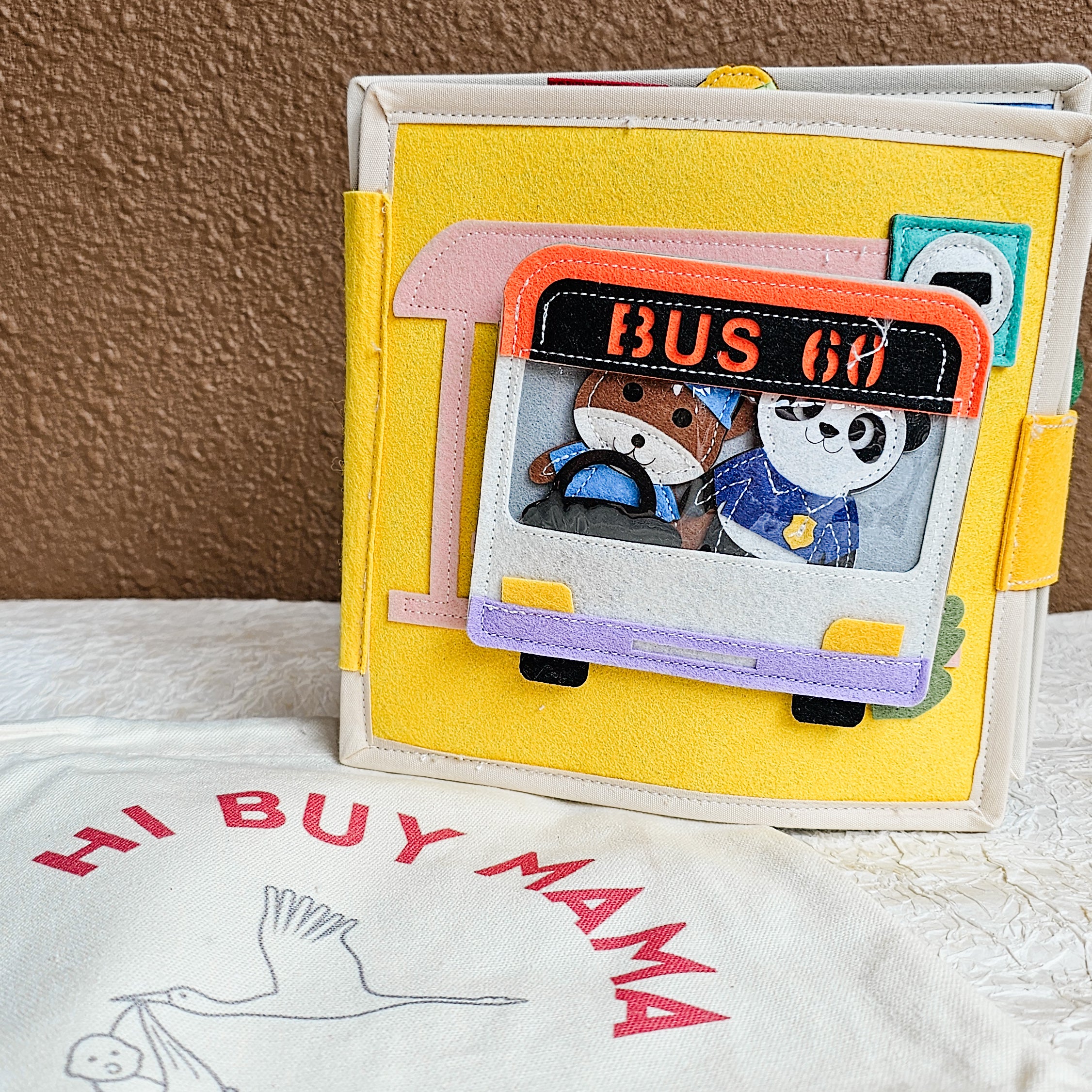 HiBuyMama Wheels In Motion Busy Book