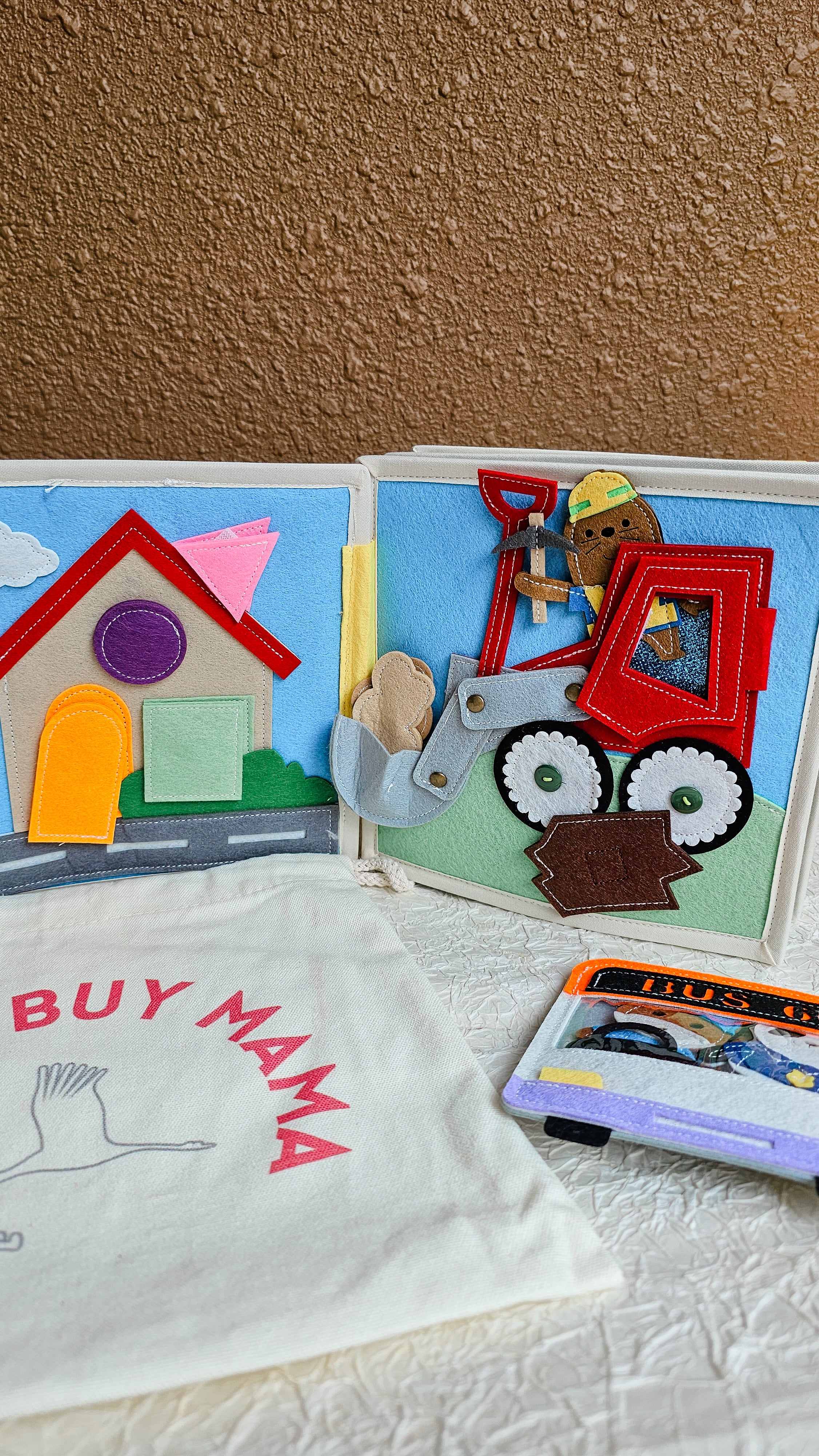 HiBuyMama Wheels In Motion Busy Book