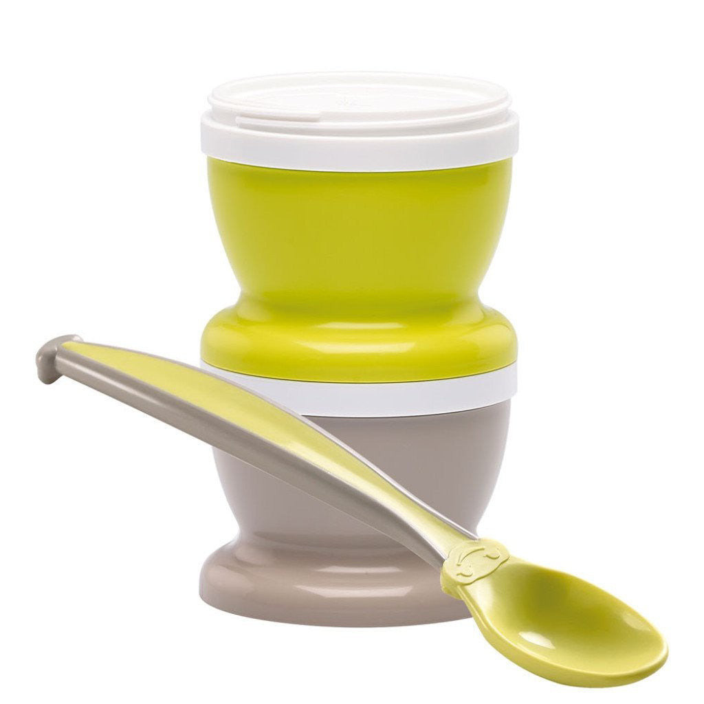 Thermobaby Baby Food Storage Jars & Soft Spoon
