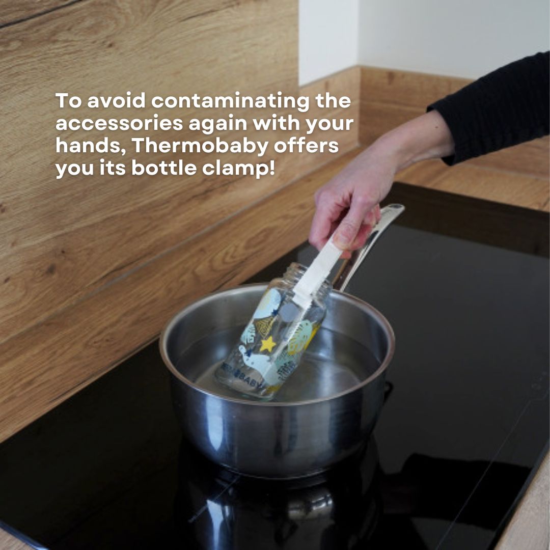 Thermobaby Plastic Tong for Feeding Bottle