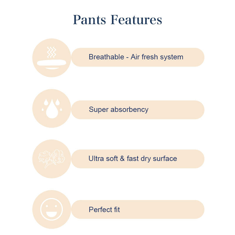Aiwibi Comfy Dry Premium Diaper Pants