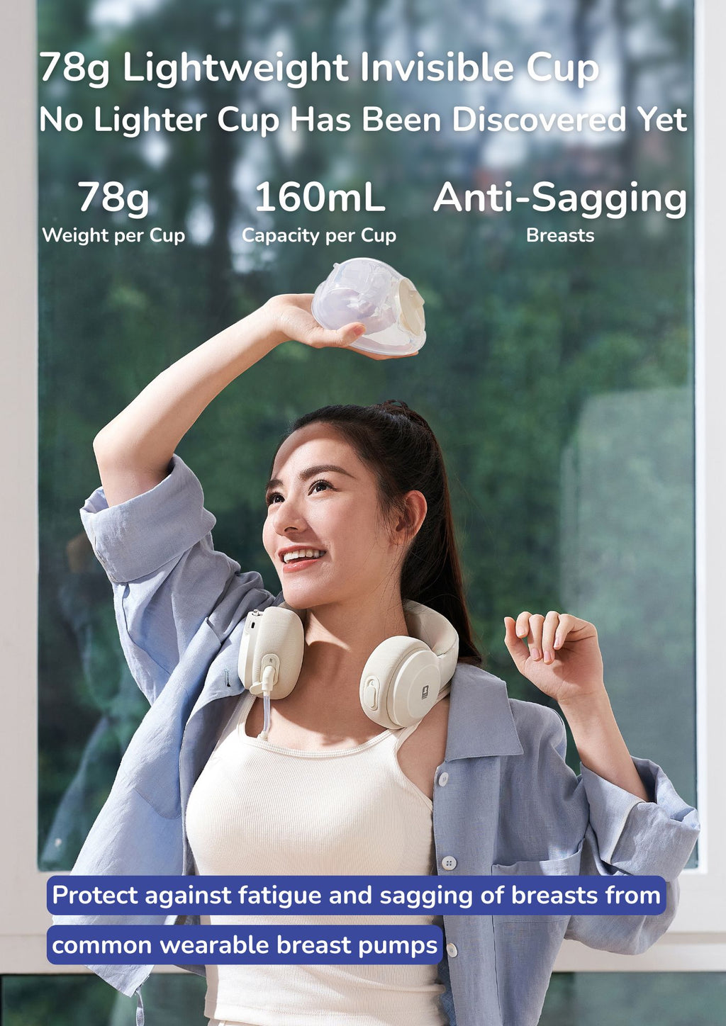 Snow Bear Pearl Neck Hanging Breast Pump (1 Set)