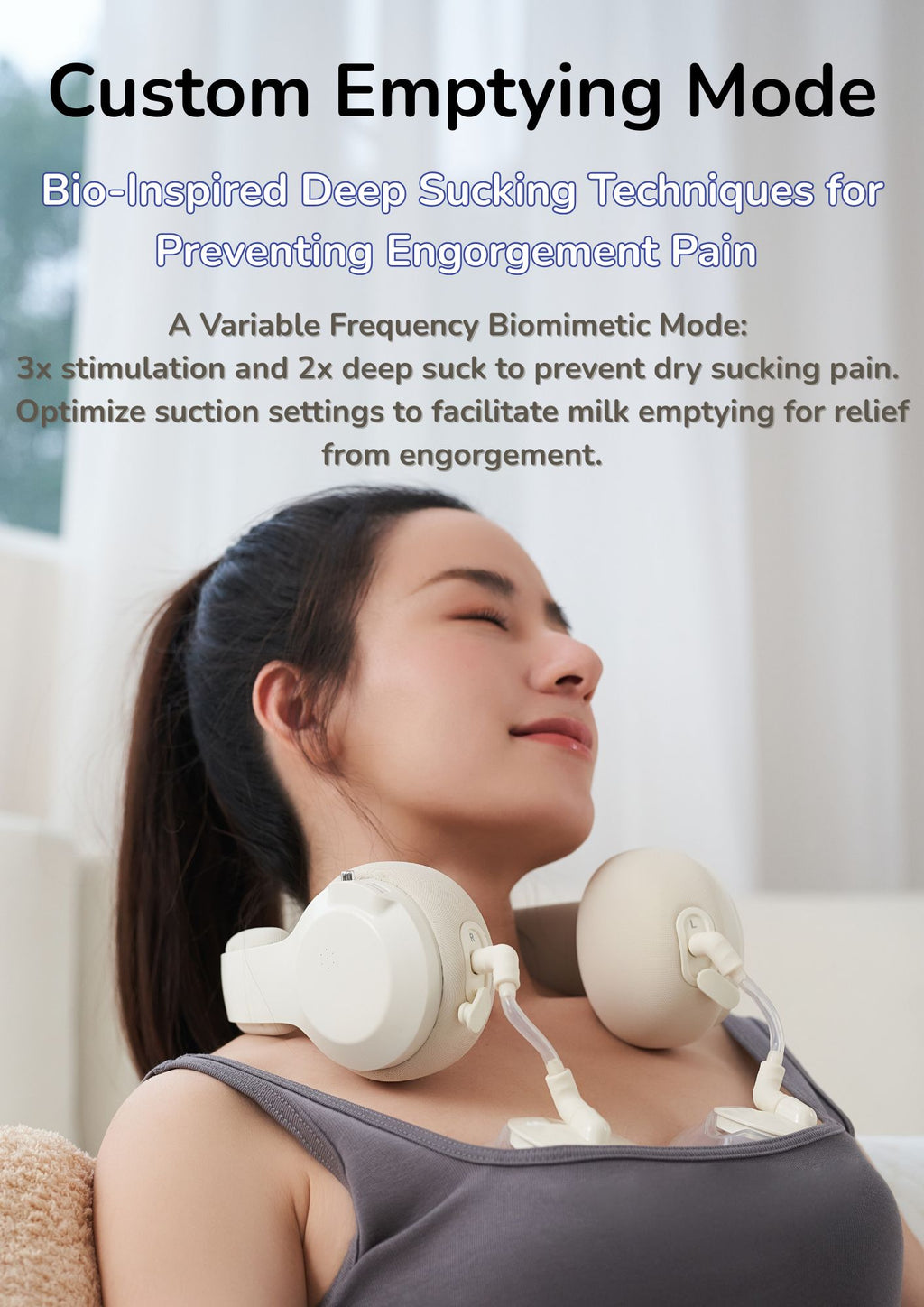 Snow Bear Pearl Neck Hanging Breast Pump (1 Set)