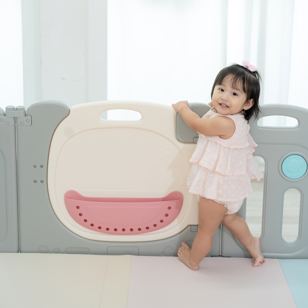 RaaB Family™ Denser & Heavier RACCOON Series Foldable Playpen Play Yard