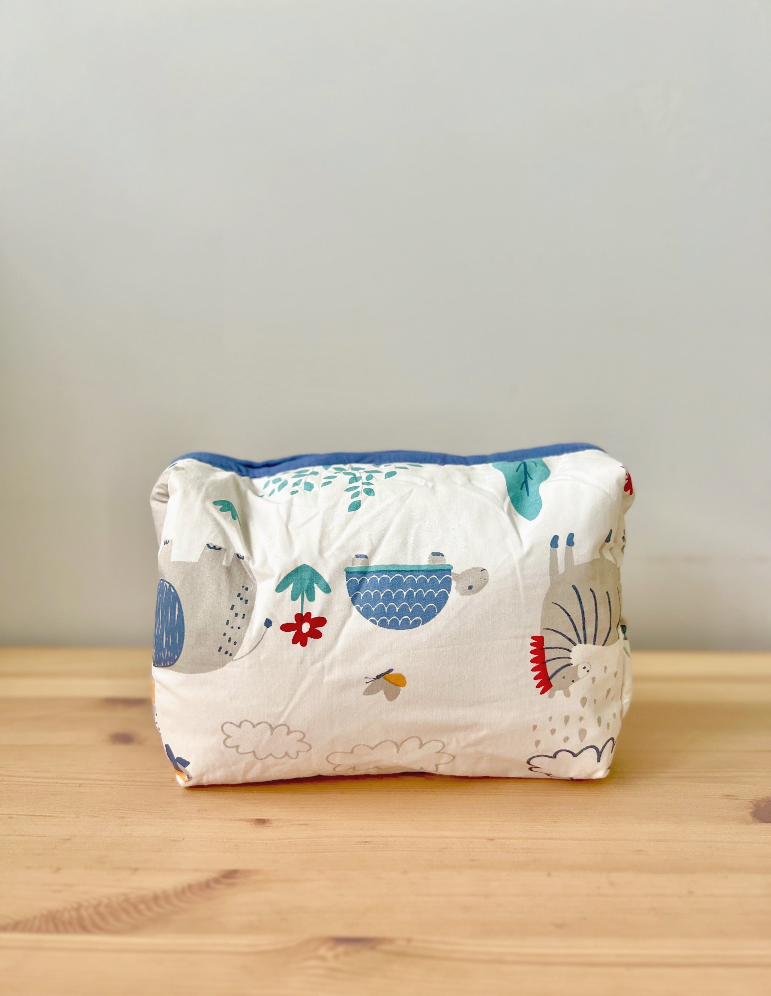 SARVA Quilted Cotton Pouch
