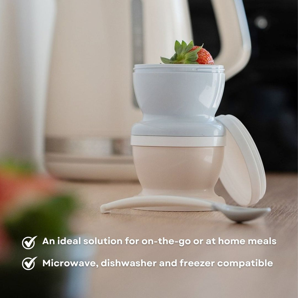 Thermobaby Baby Food Storage Jars & Soft Spoon