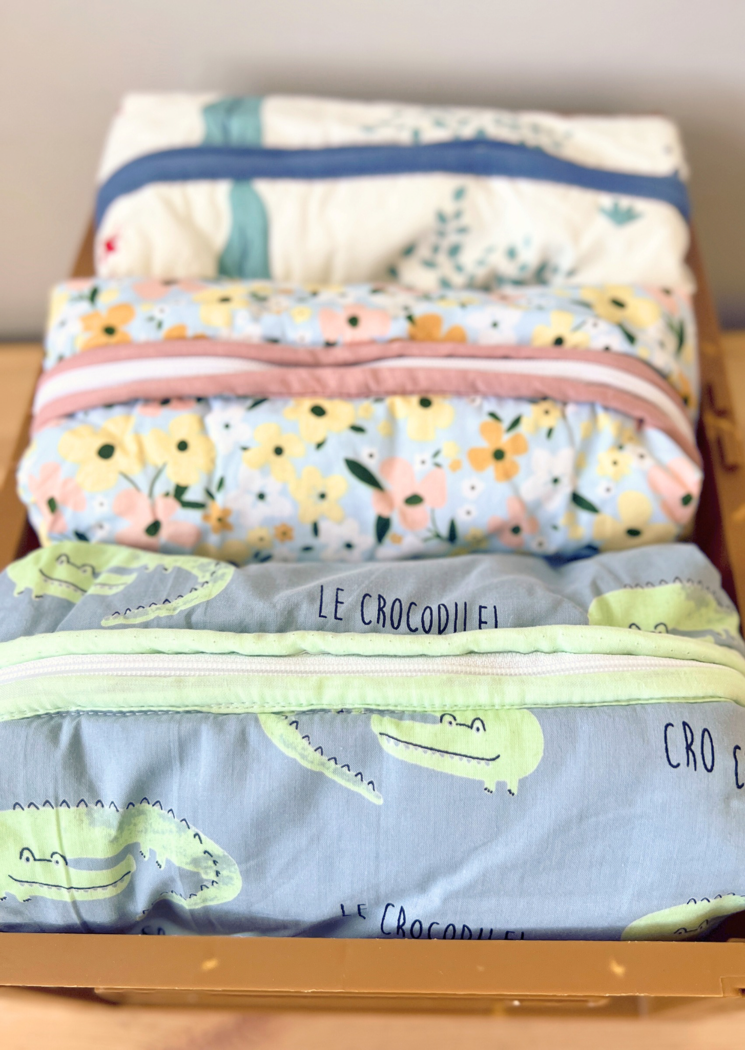 SARVA Quilted Cotton Pouch