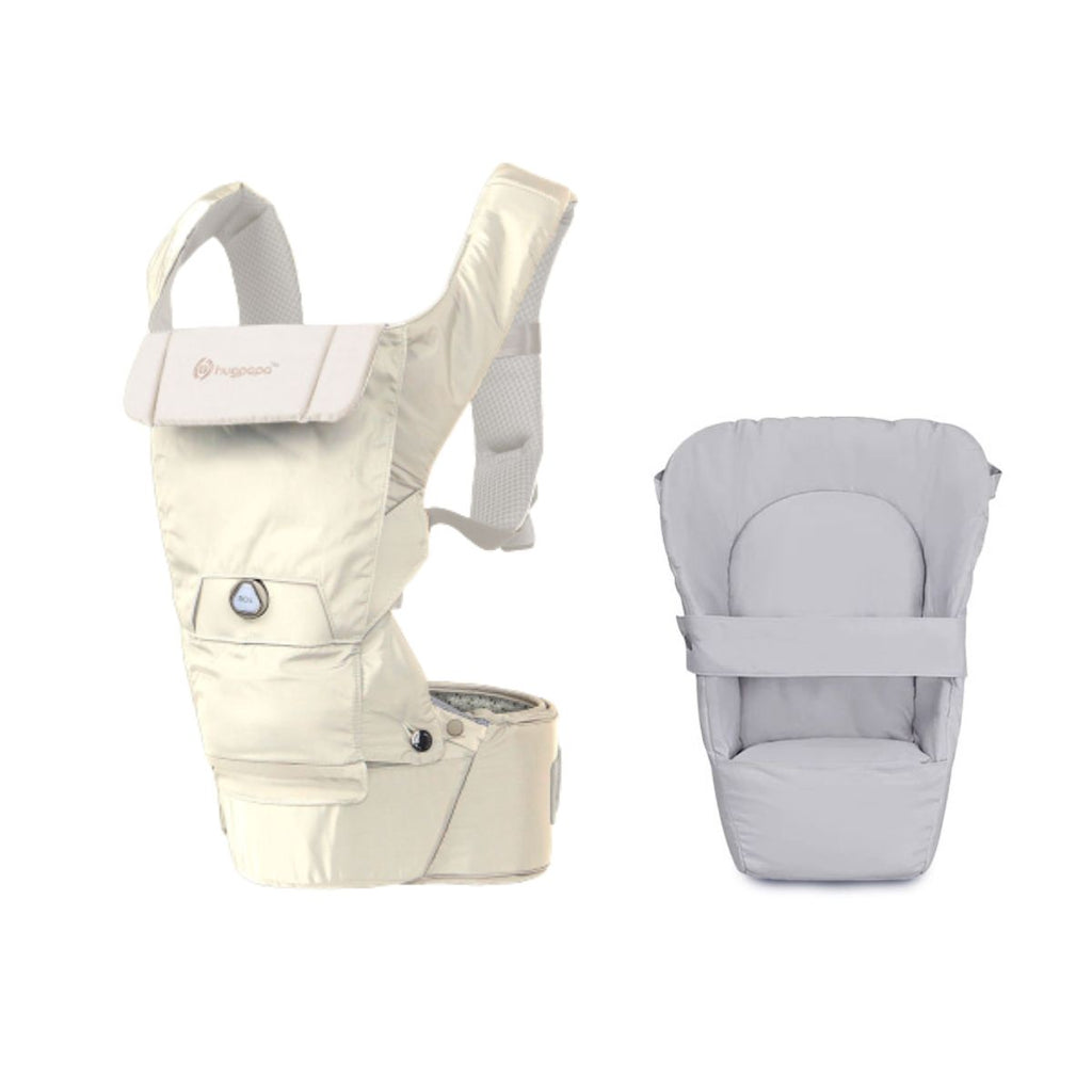 Hugpapa Dial-Fit PRO 3-in-1 Hip Seat Baby Carrier + Infant Insert