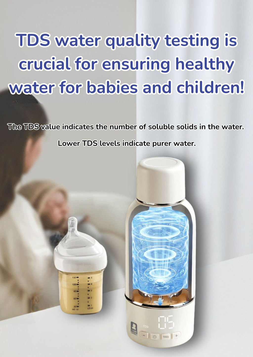 Snow Bear Smart Water Bottle (500ml)