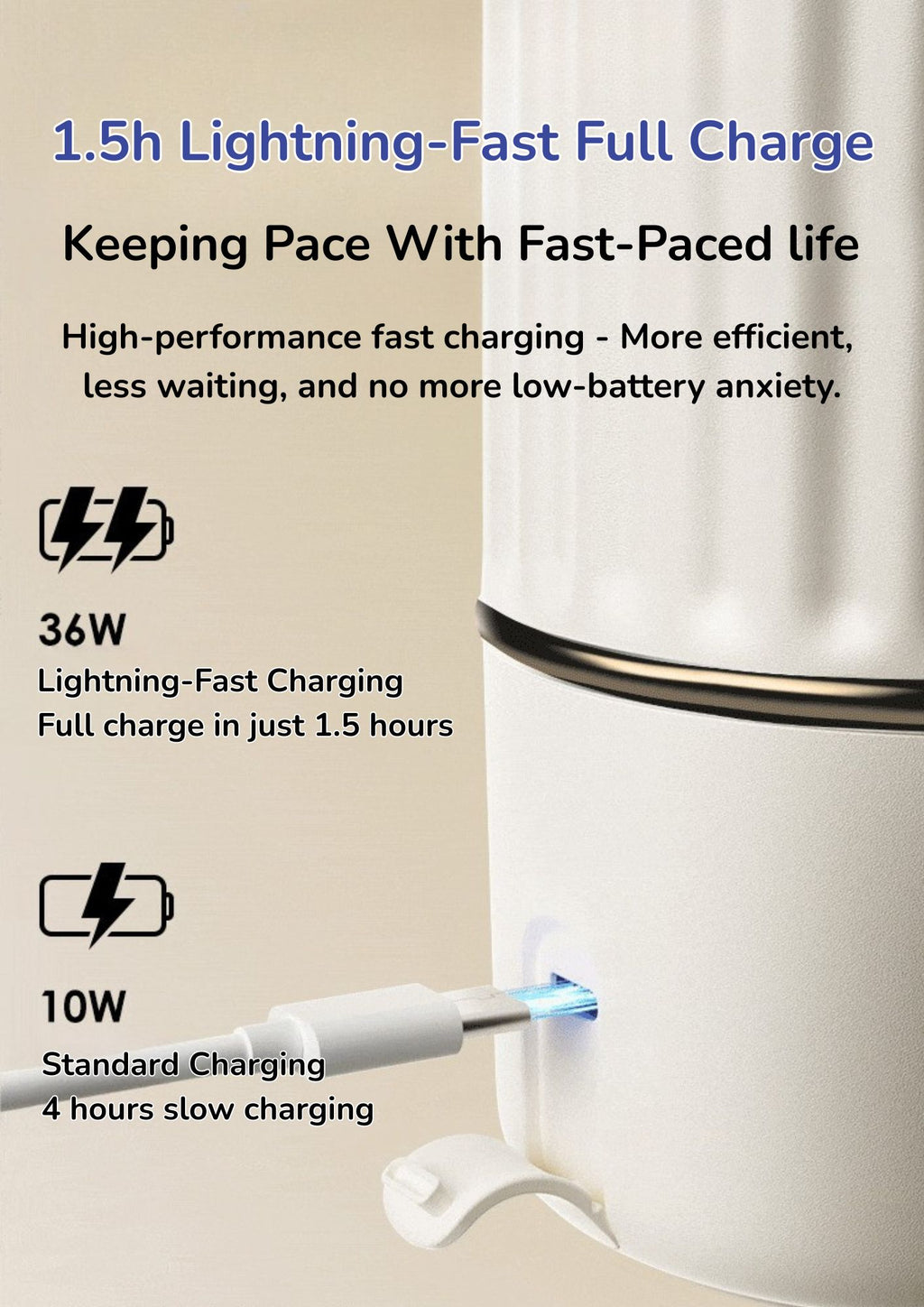 Snow Bear Smart Water Bottle (500ml)