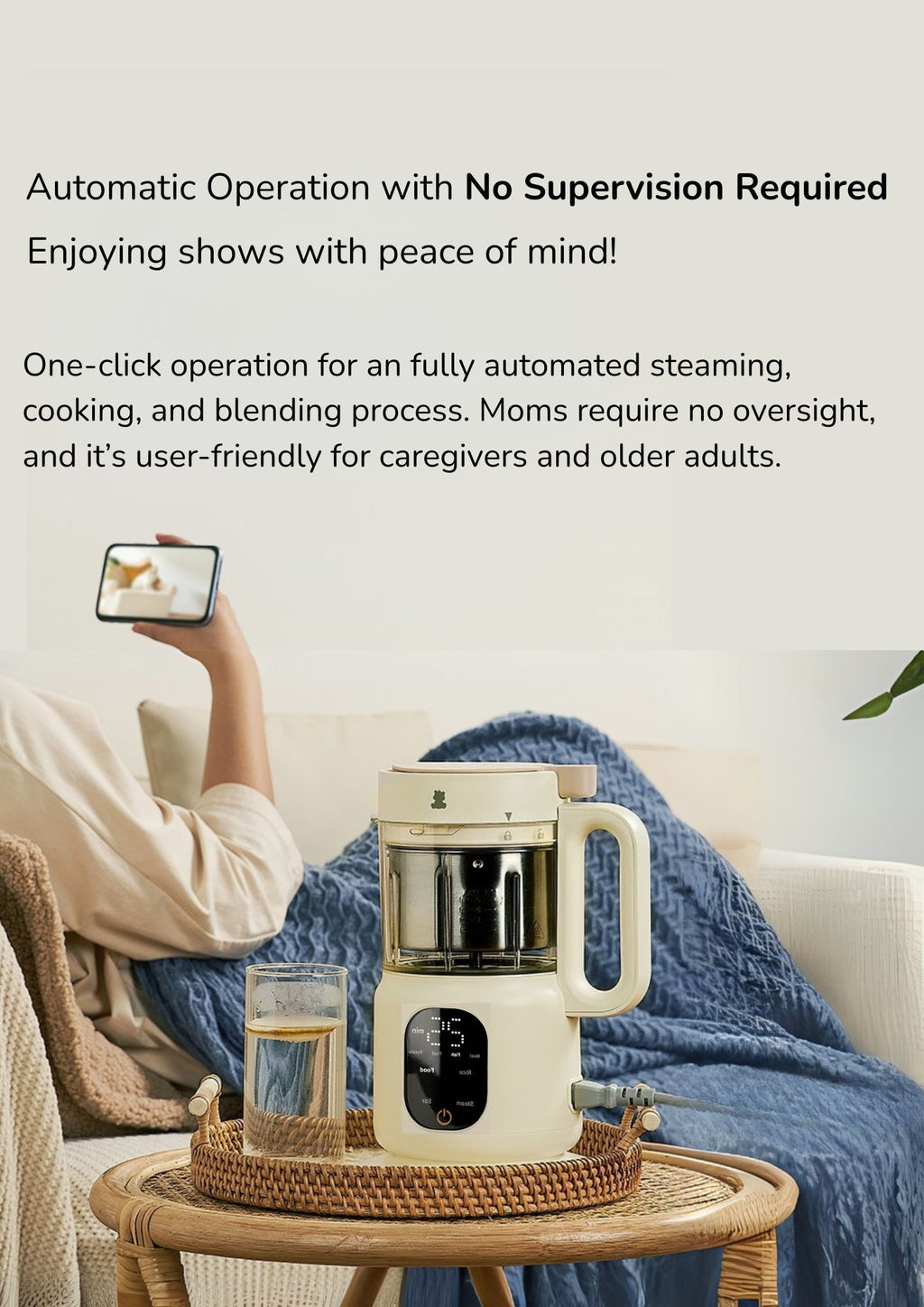 Snow Bear Auto Food Baby Cooker