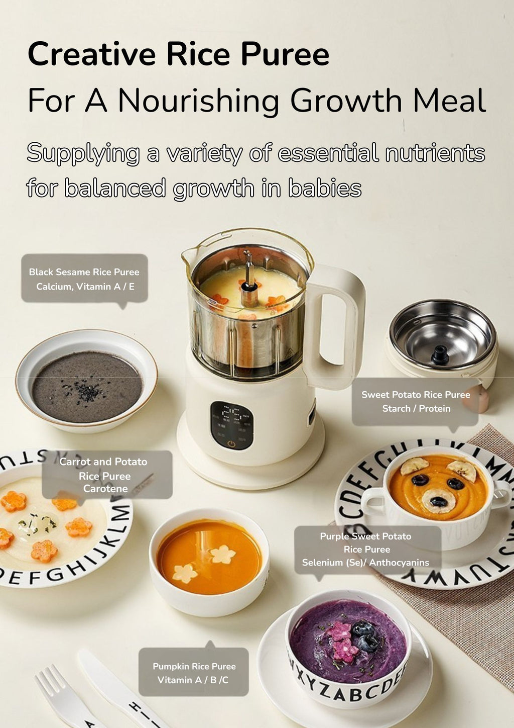 Snow Bear Auto Food Baby Cooker