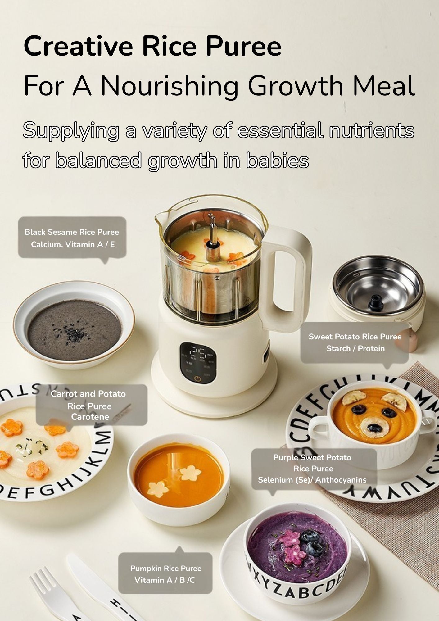 Snow Bear Auto Food Baby Cooker