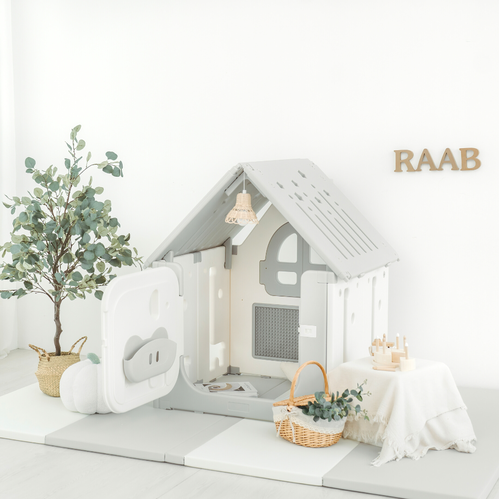 RaaB Family™ REVERIE Series Baby Playpen HOUSE Kids Play Yard Play Fence