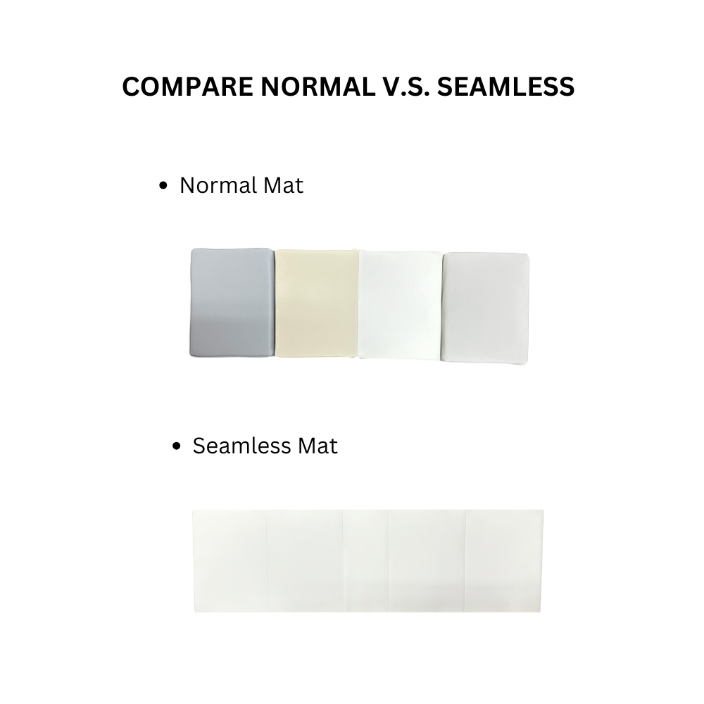 RaaB Family™ Baby SEAMLESS Playmat Toddler Premium Folding Mat 4CM Thick 127 x 198 x 4 cm