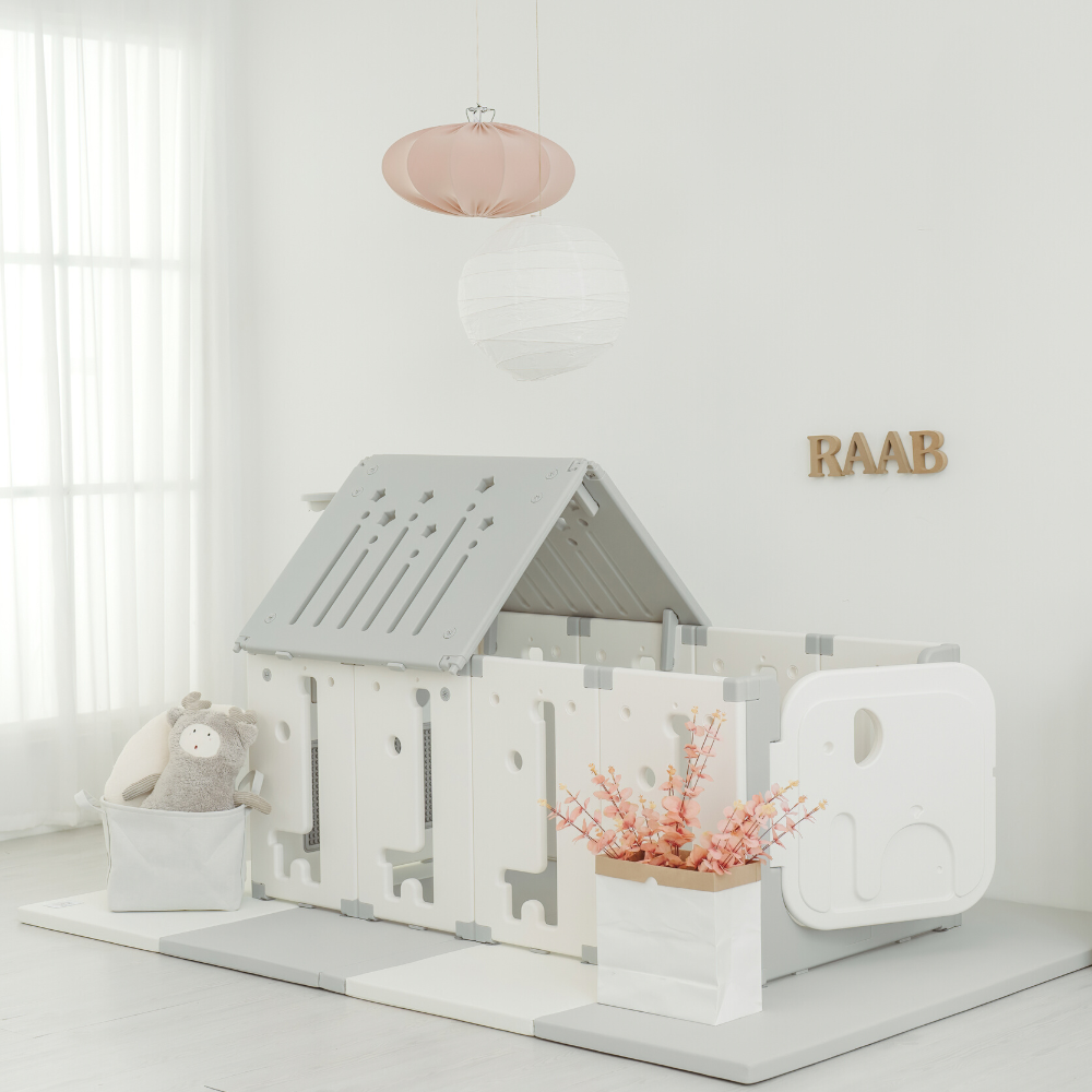 RaaB Family™ REVERIE Series Baby Playpen HOUSE Kids Play Yard Play Fence