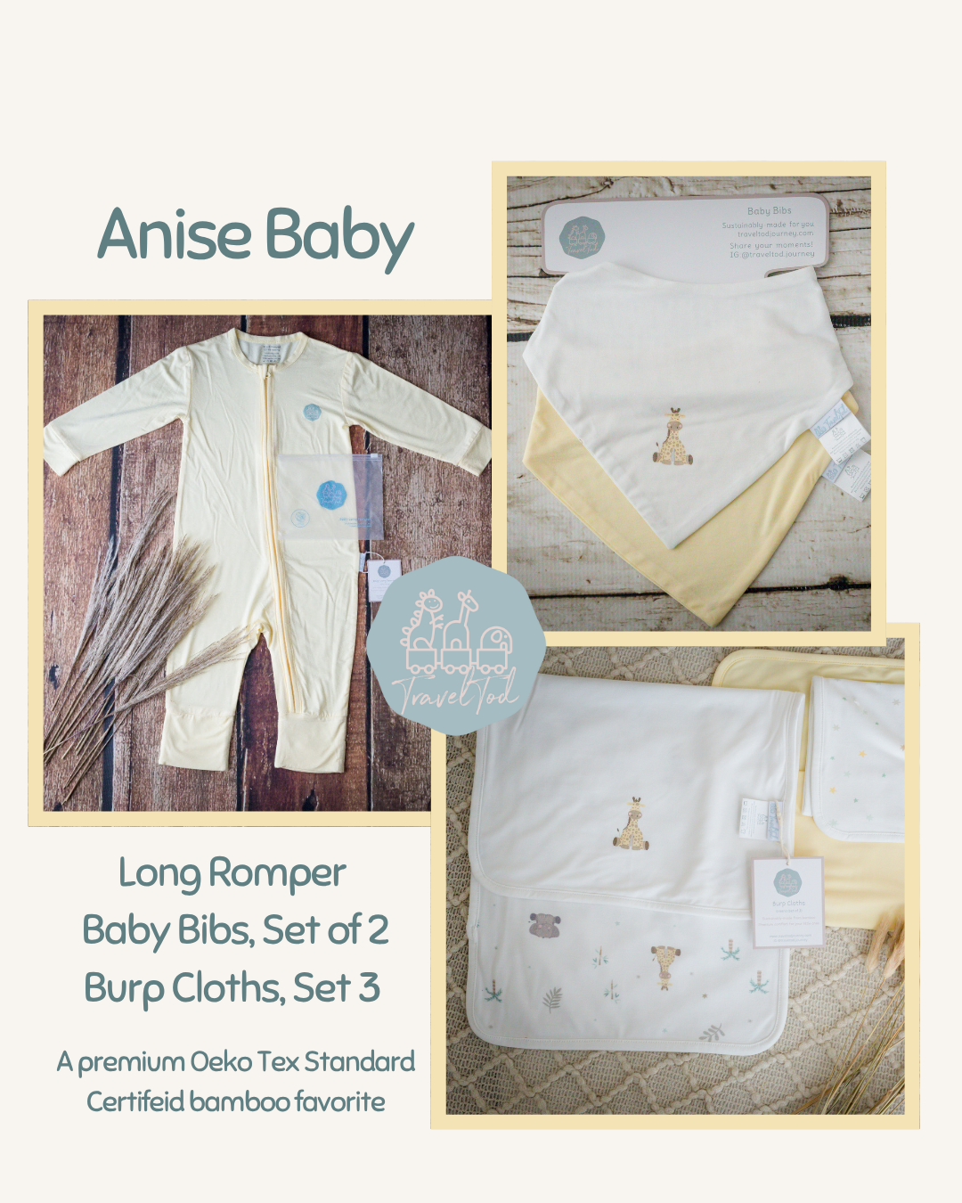 TravelTod Anise Baby Gift Set