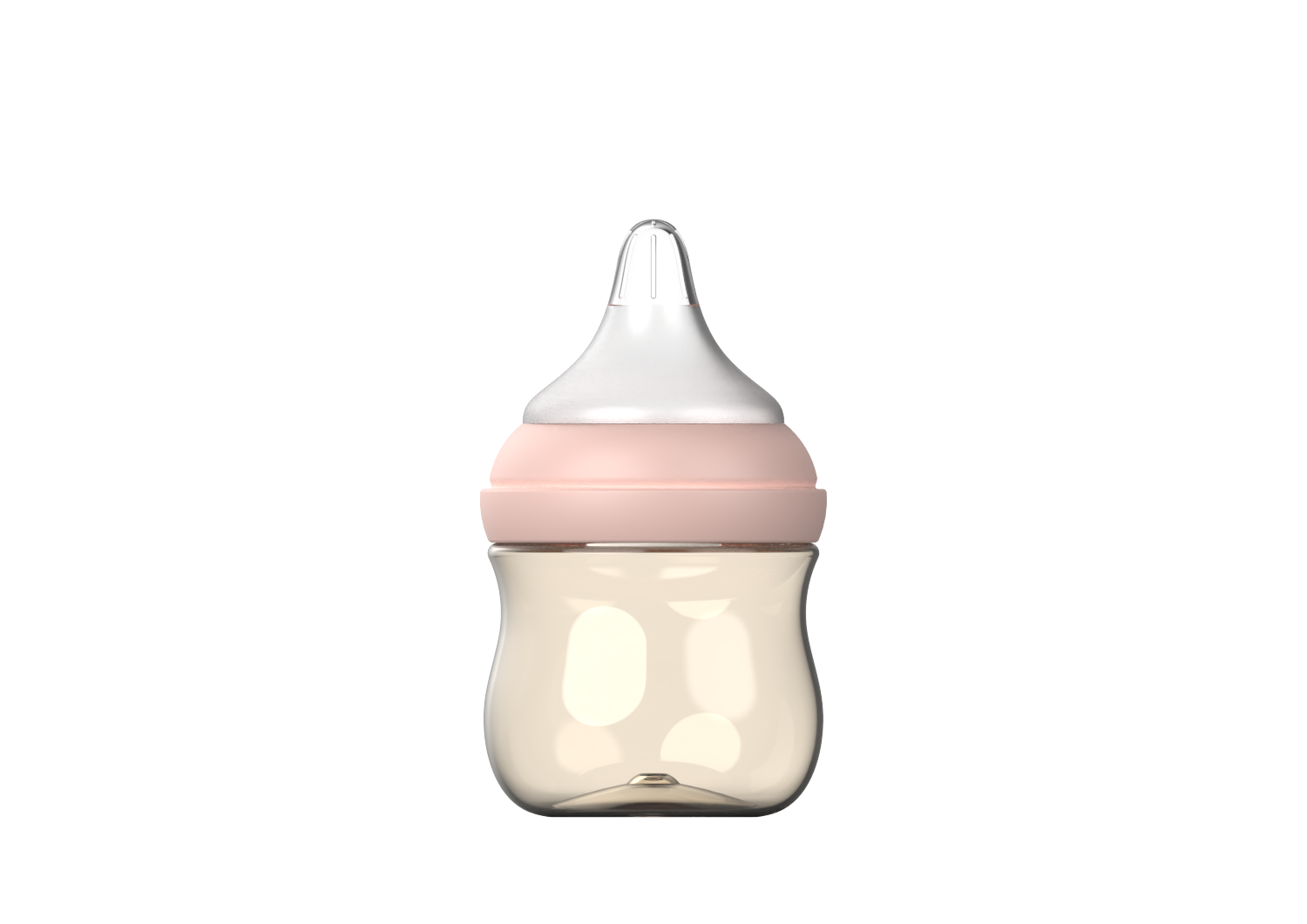Aiwibi Premium Newborn Bottle Heat Resistant PPSU Air Valve Anti-Choking Reduces Flatulence (120ml/ 4oz)
