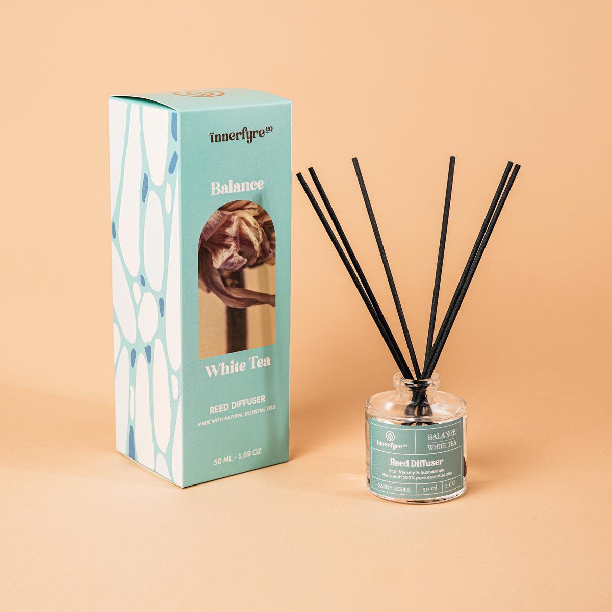 Innerfyre Balance - White Tea Reed Diffuser