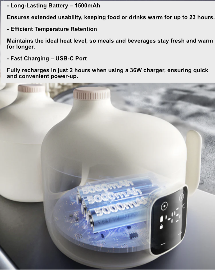 Snow Bear Baby Smart Bowl (Titanium) - Capacity 400 ml