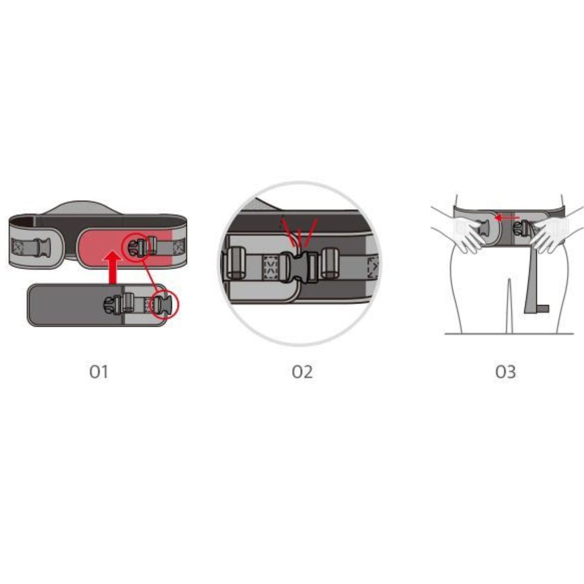 Hugpapa Carrier Extender Waist Belt