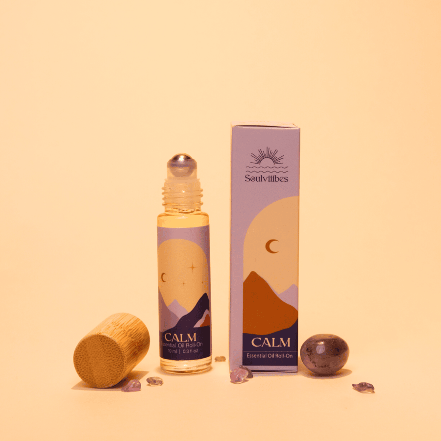 Innerfyre Calm Essential Oil Roll On (Lavender, Clary Sage, Cypress)