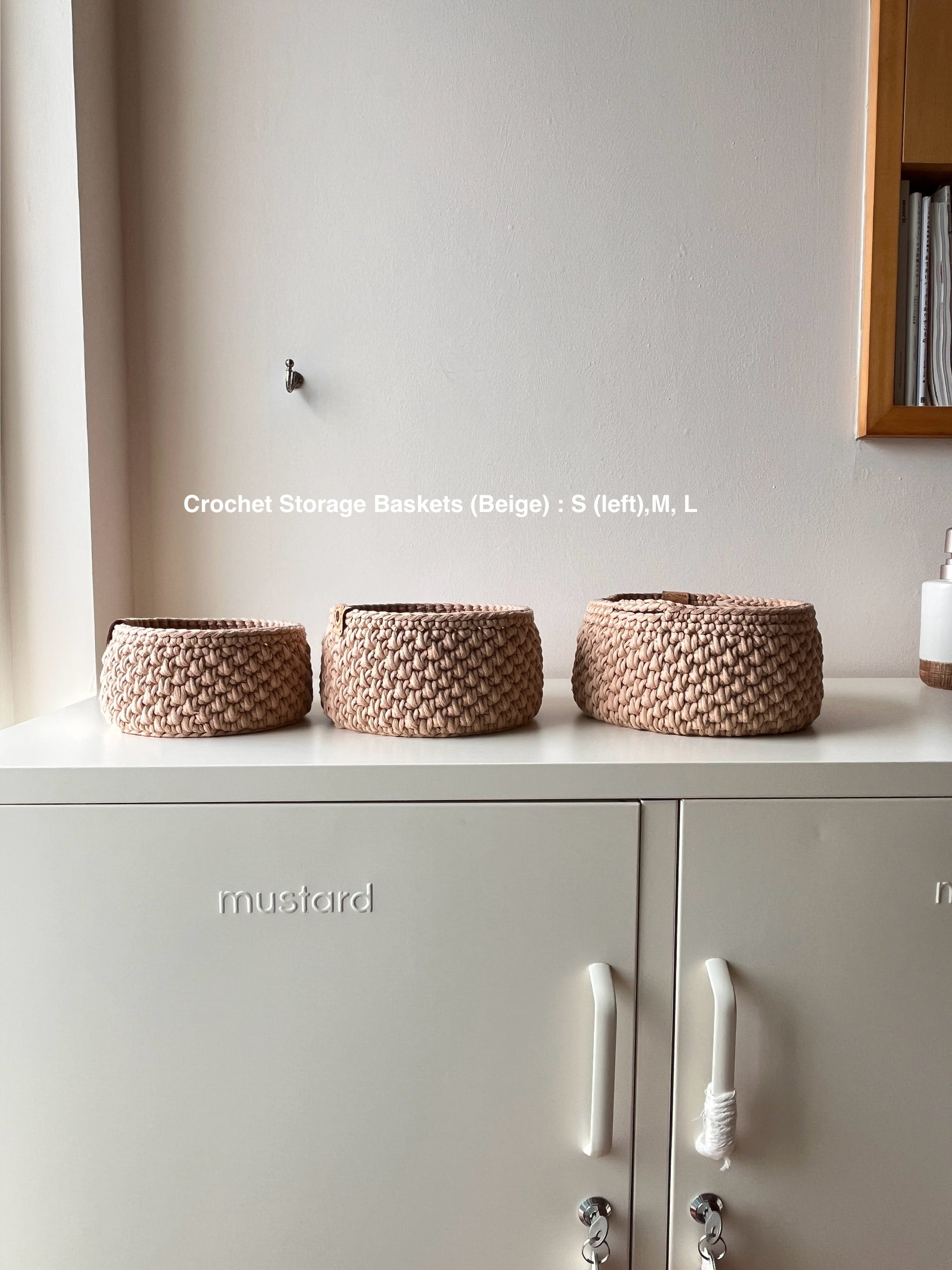 byiroiro Crochet Storage Basket