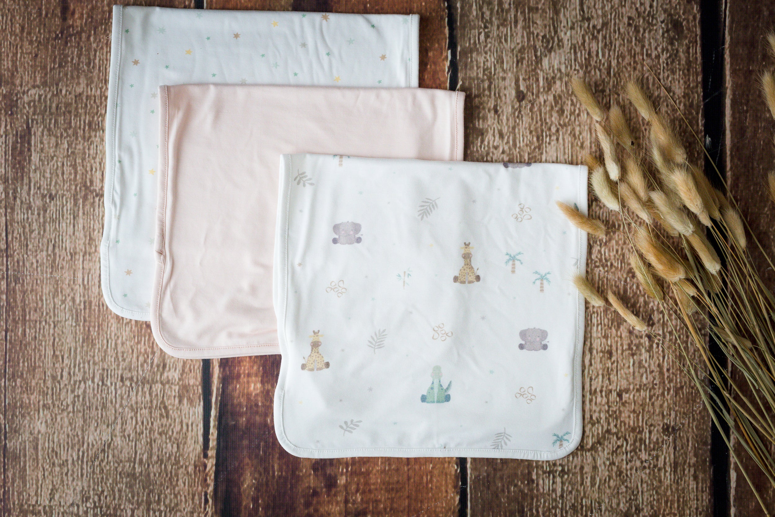 TravelTod Burp Cloths (Set of Three)