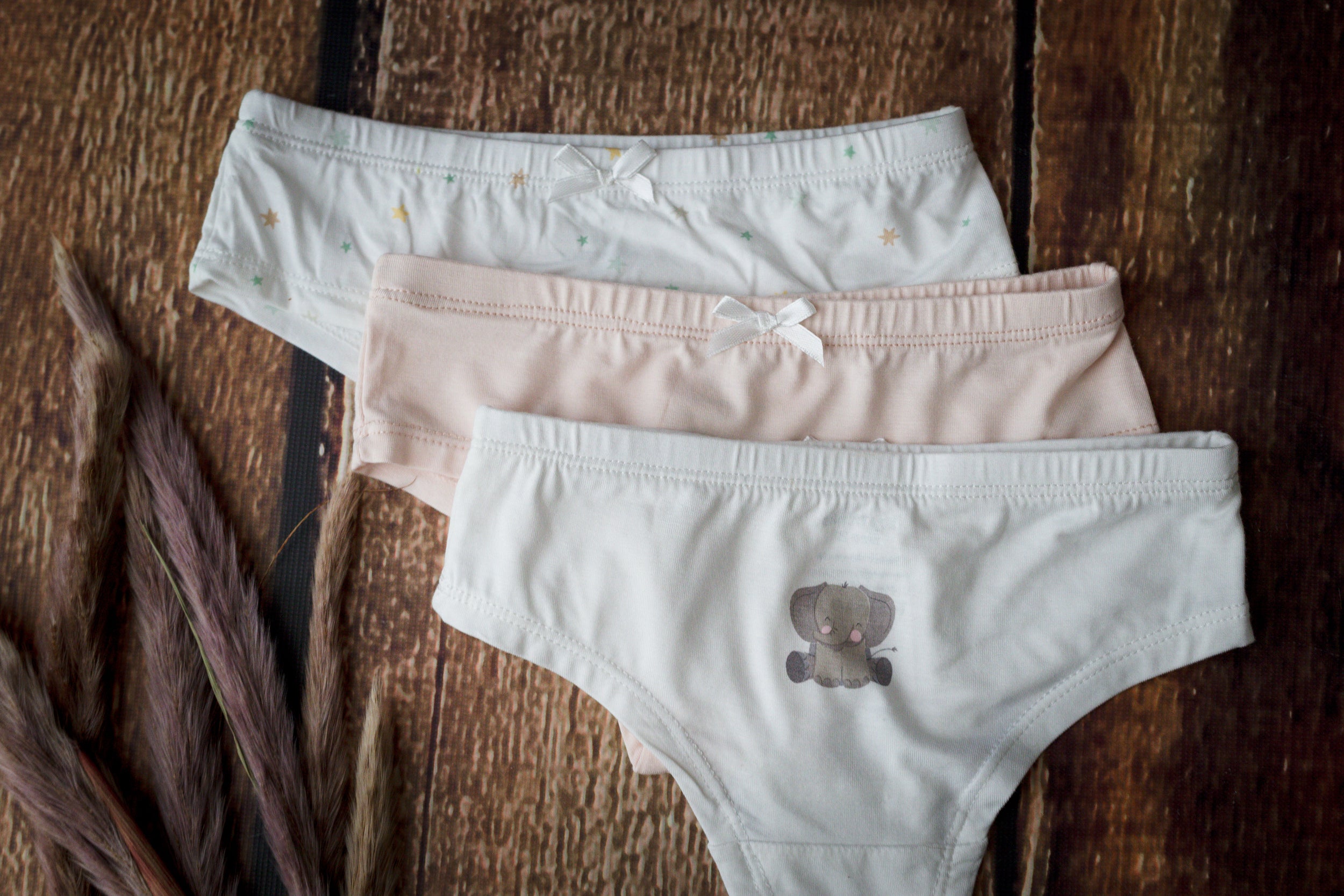 TravelTod Girl Undies (Set of Three)