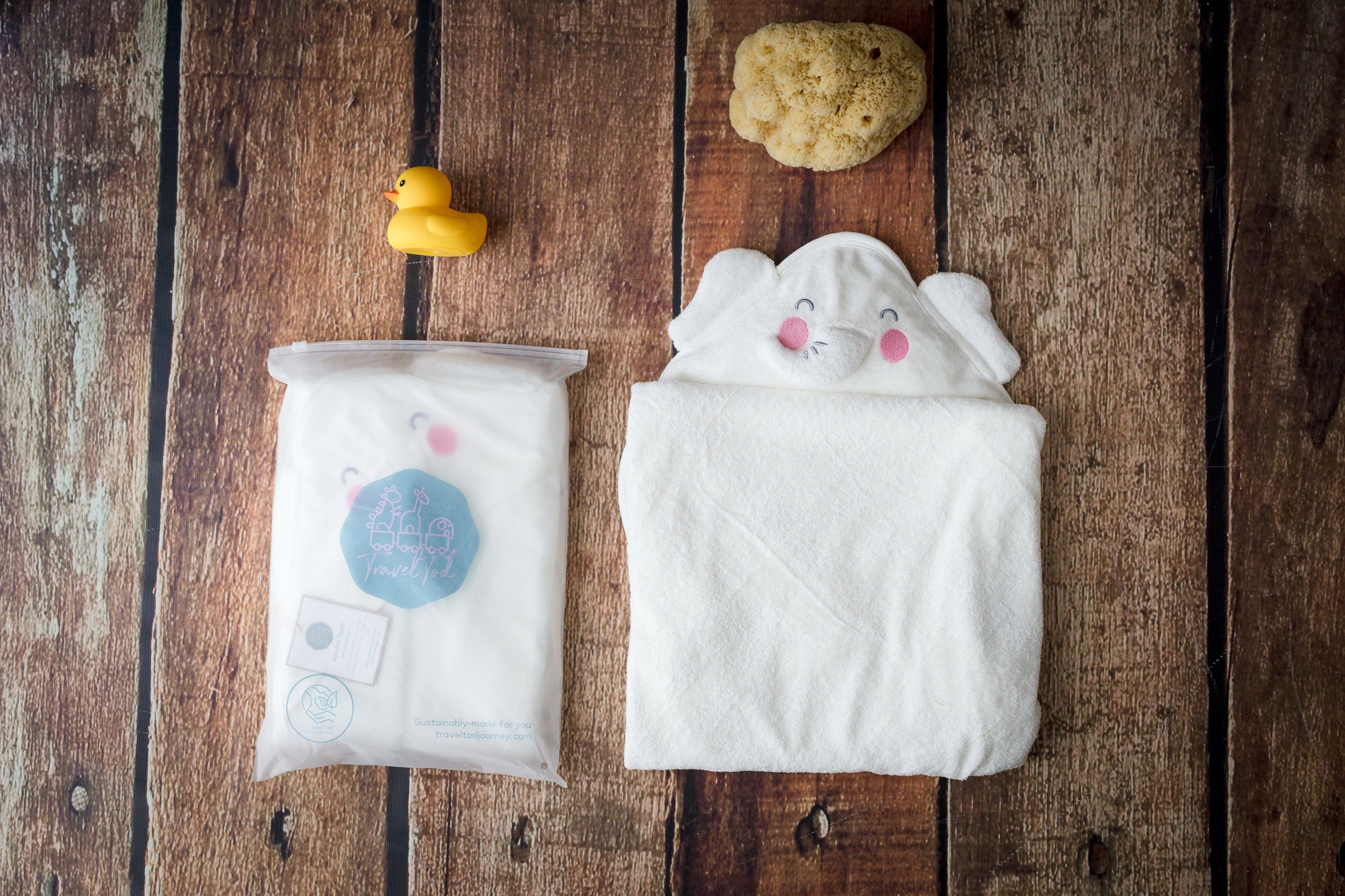 TravelTod Bamboo Hooded Towel
