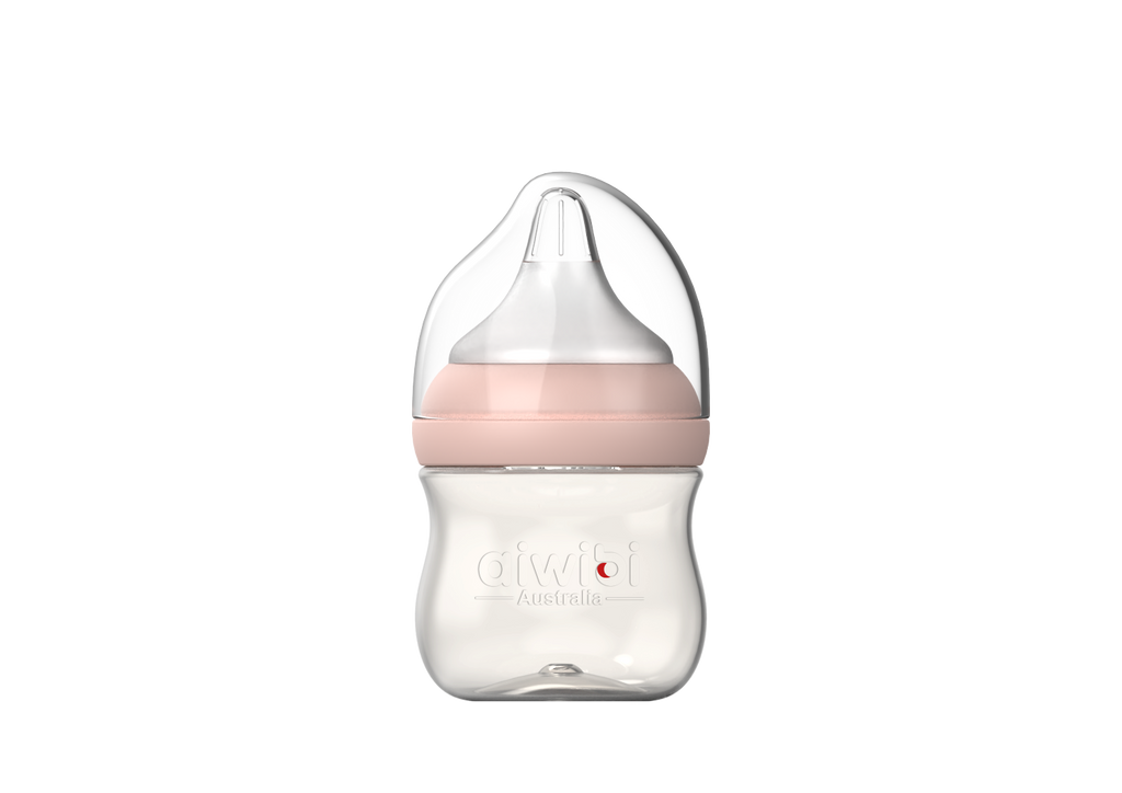 Aiwibi Premium Newborn Bottle Heat Resistant PPSU Air Valve Anti-Choking Reduces Flatulence (120ml/ 4oz)