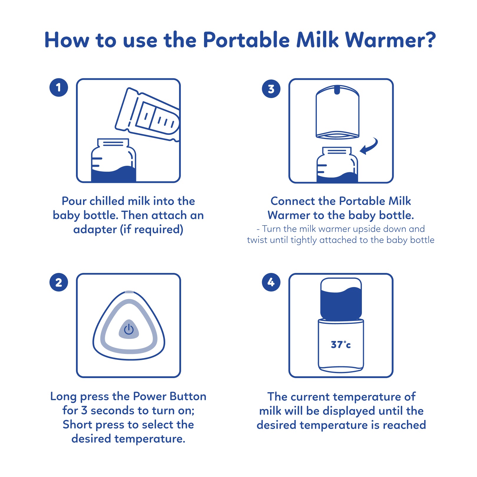 Supermama Lab Portable Milk Warmer