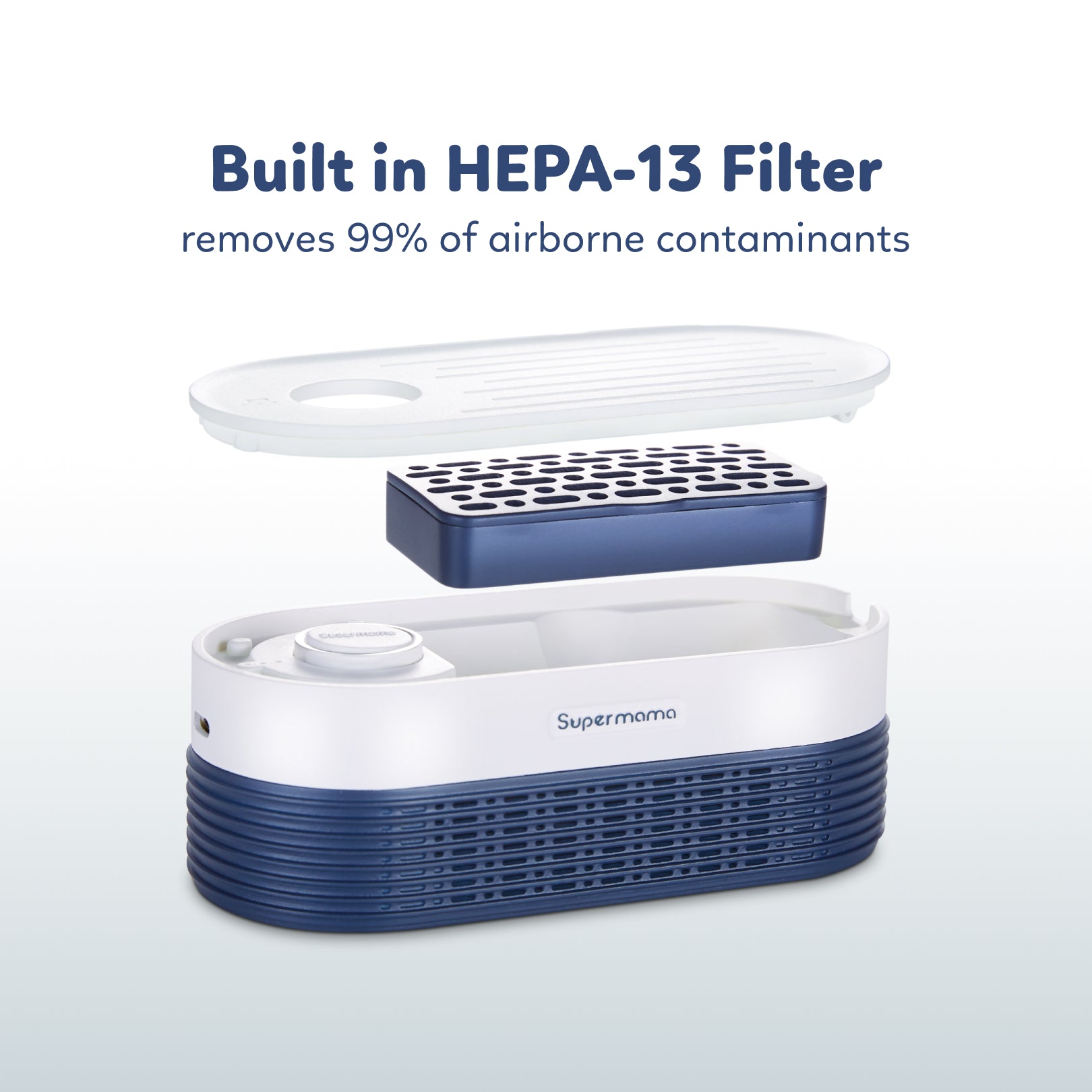 Supermama Lab AirPury | Portable Air Purifier