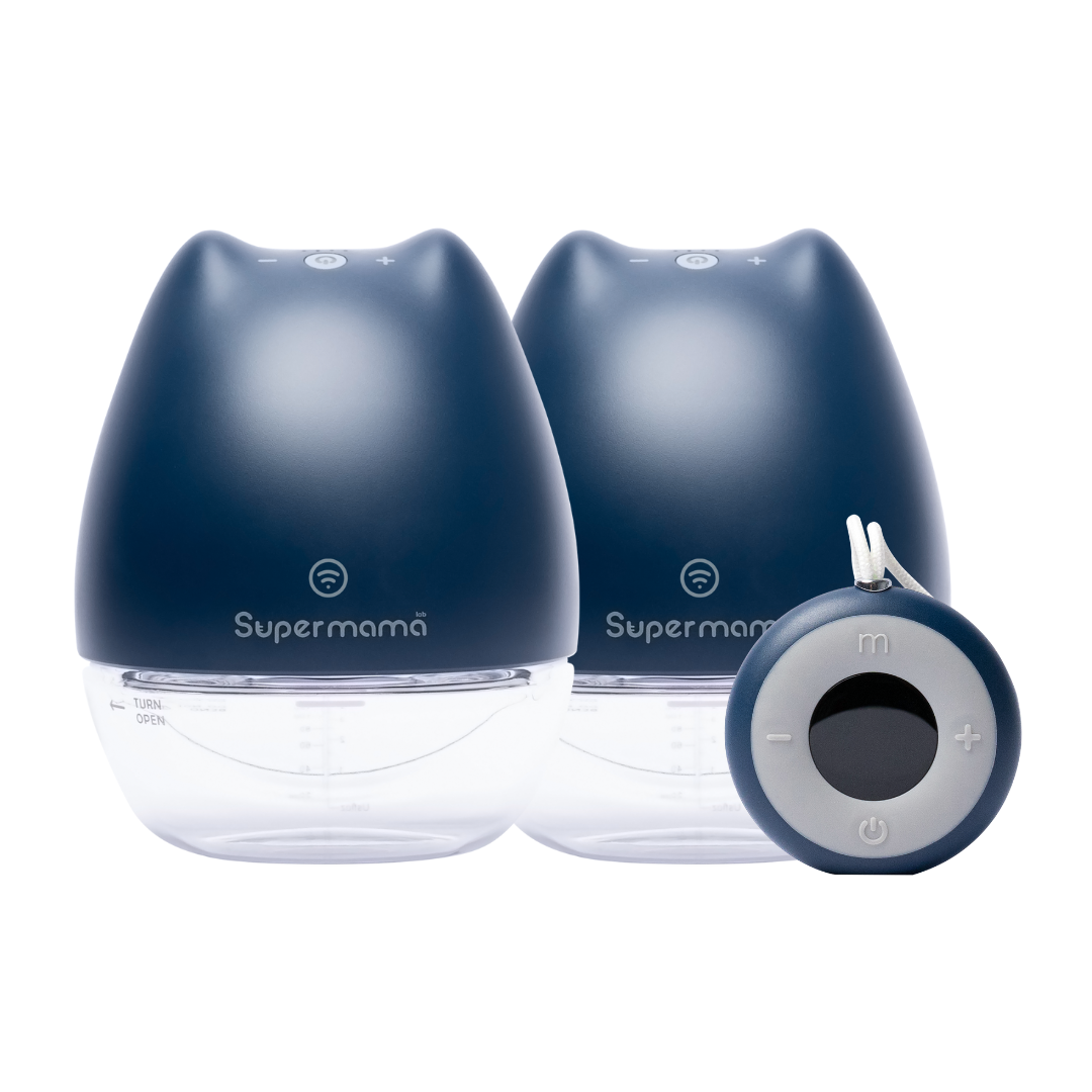 Supermama Lab Air Plus Wearable Breast Pump with Remote